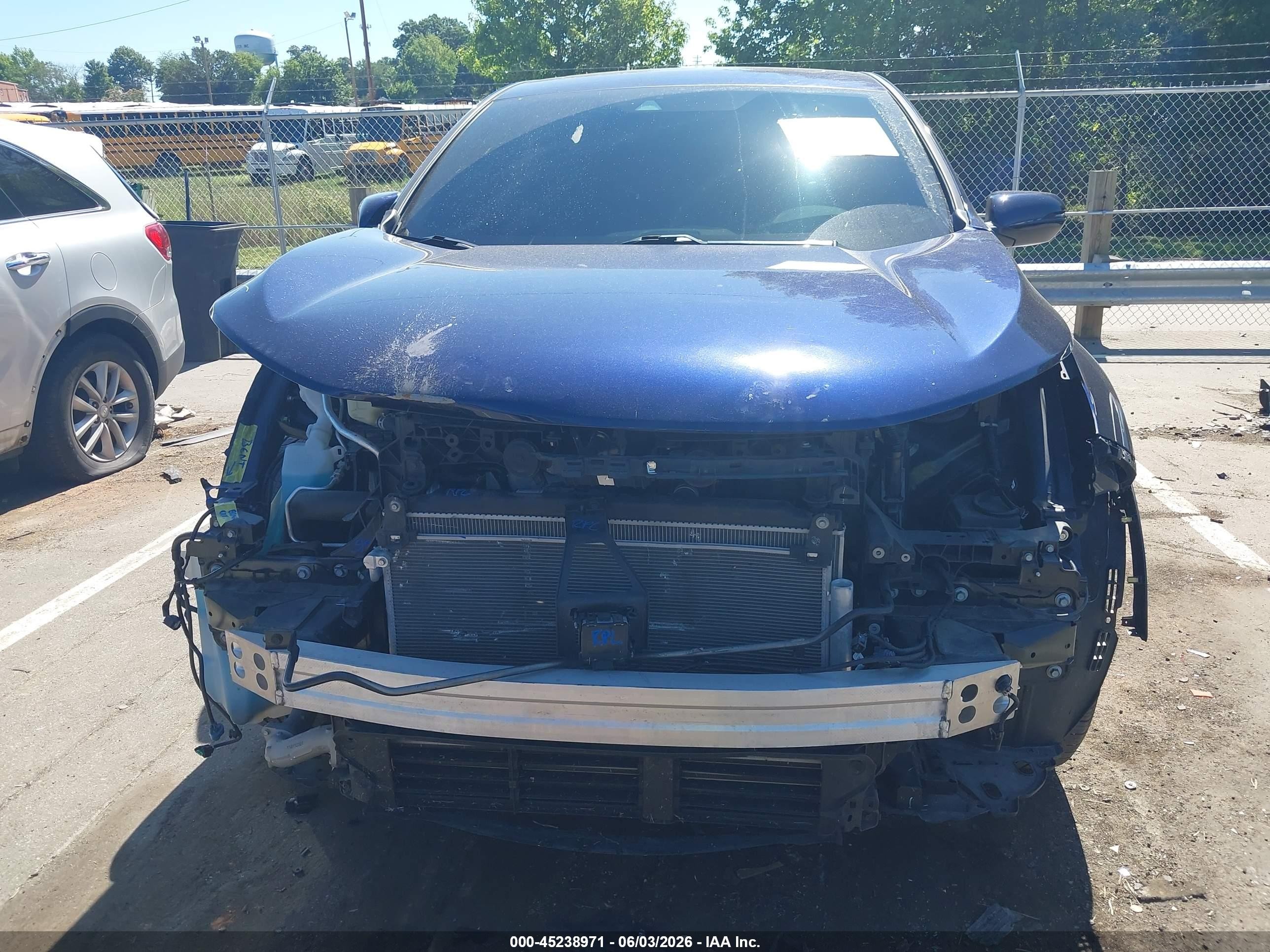 2019 Honda Cr-v Ex-l Blue vin: 2HKRW1H86KH504516
