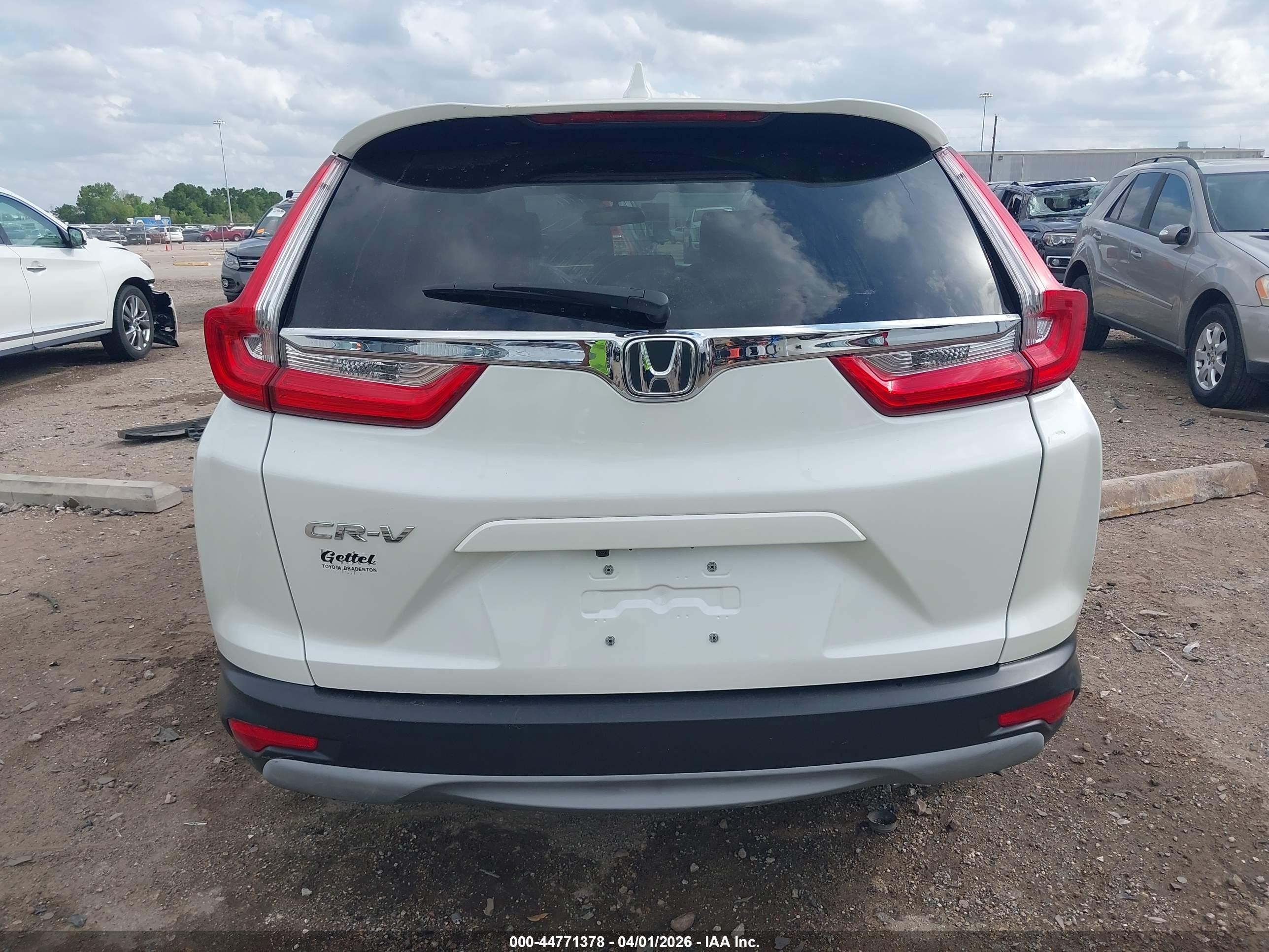 2017 Honda Cr-v Ex-l/ex-l Navi Белый vin: 2HKRW1H89HH518970