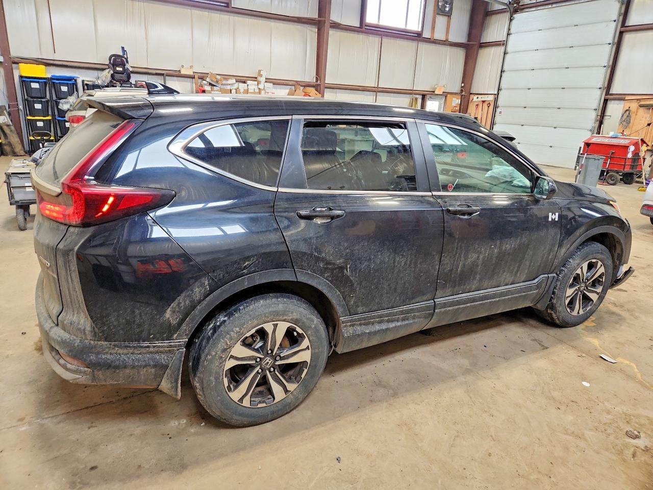 2021 Honda Cr-v Lx Black vin: 2HKRW2H20MH236938