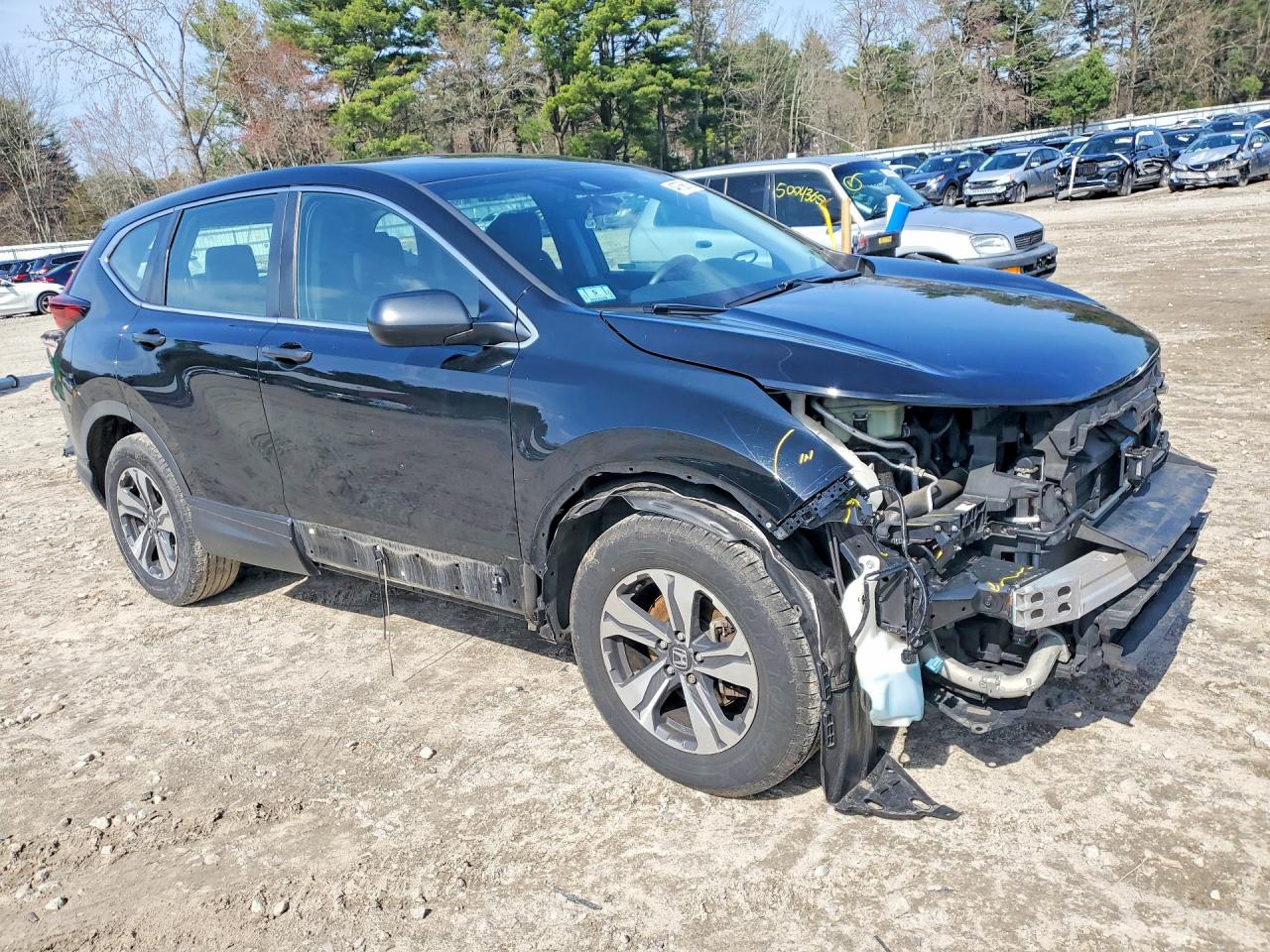 2020 Honda Cr-v Lx Черный vin: 2HKRW2H21LH616031