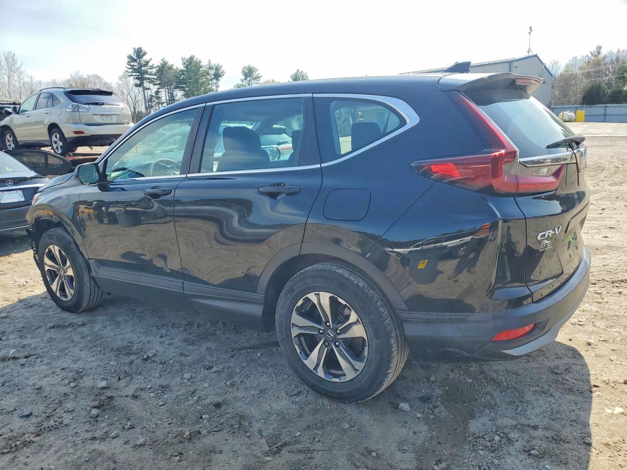 2020 Honda Cr-v Lx Черный vin: 2HKRW2H21LH616031