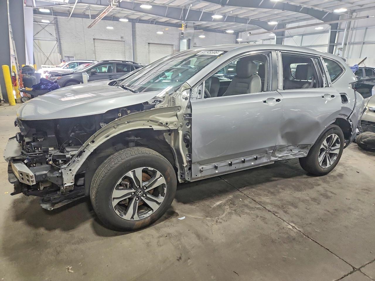 2021 Honda Cr-v Lx Silver vin: 2HKRW2H21MH643439