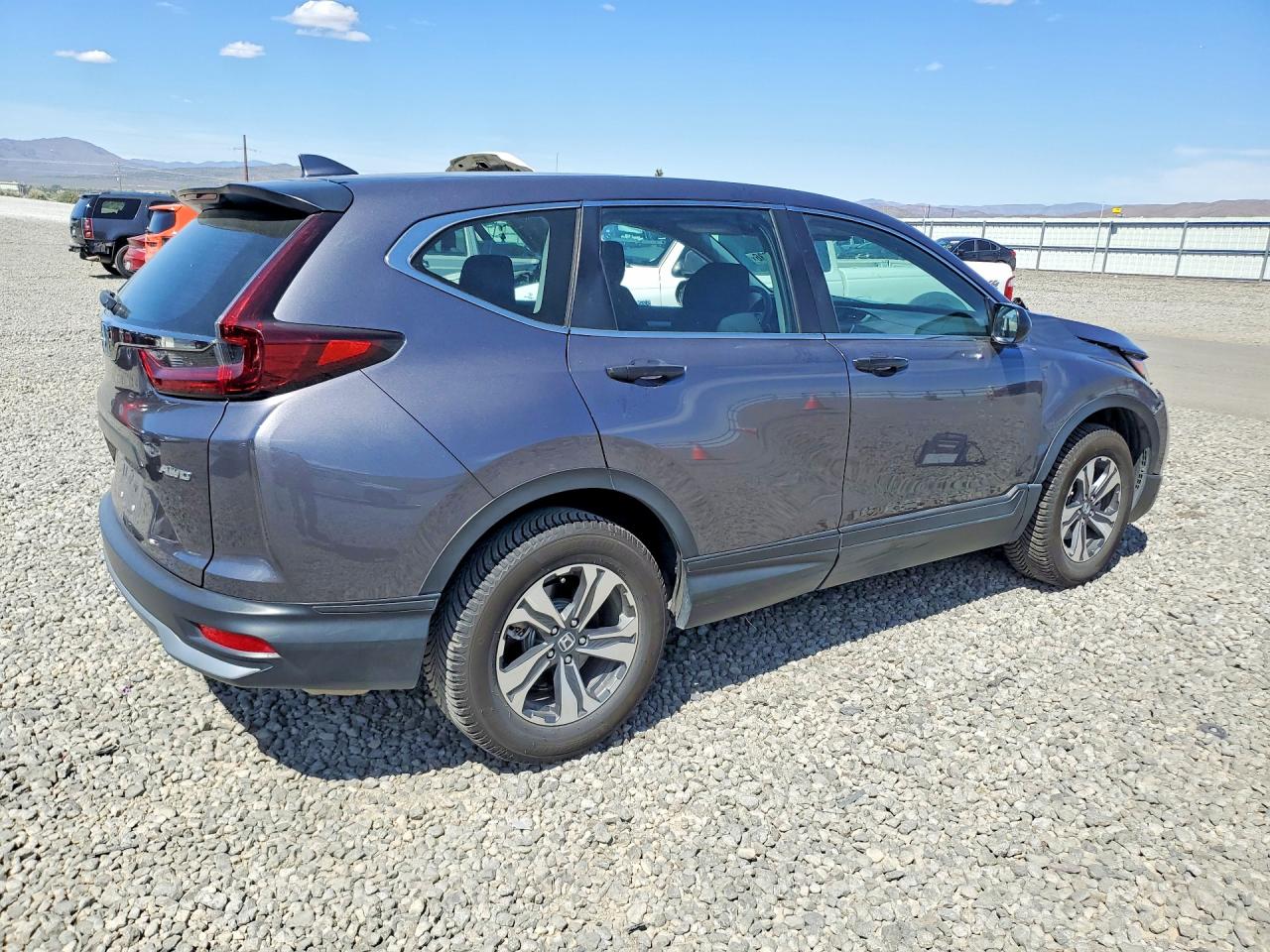 2020 Honda Cr-v Lx Charcoal vin: 2HKRW2H22LH651483