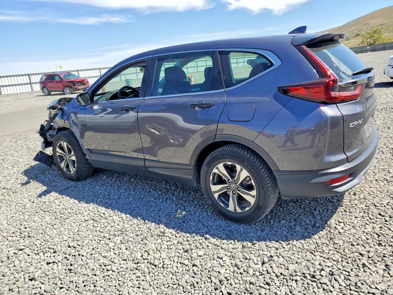 2020 Honda Cr-v Lx Charcoal vin: 2HKRW2H22LH651483