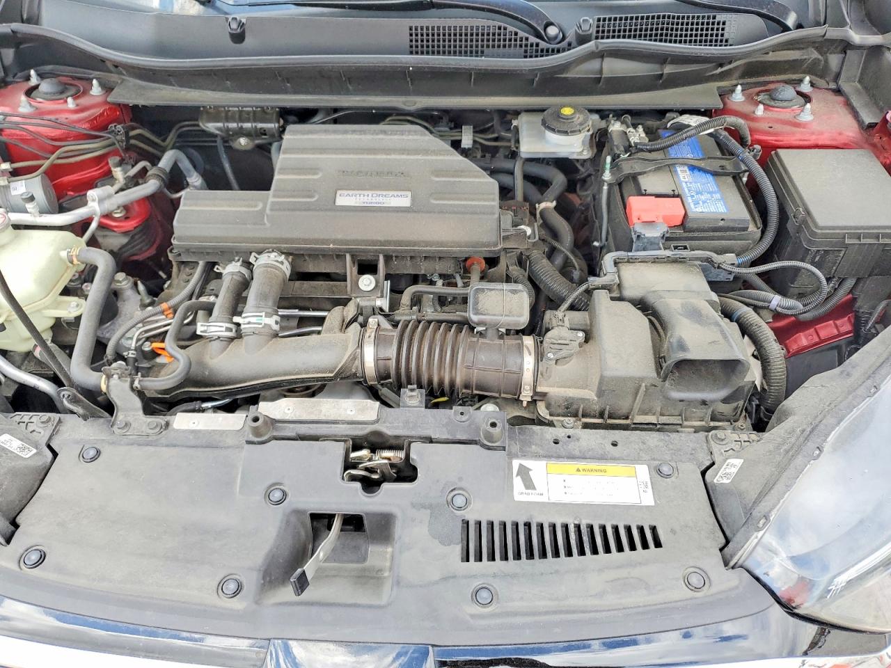 2020 Honda Cr-v Lx Red vin: 2HKRW2H27LH650989