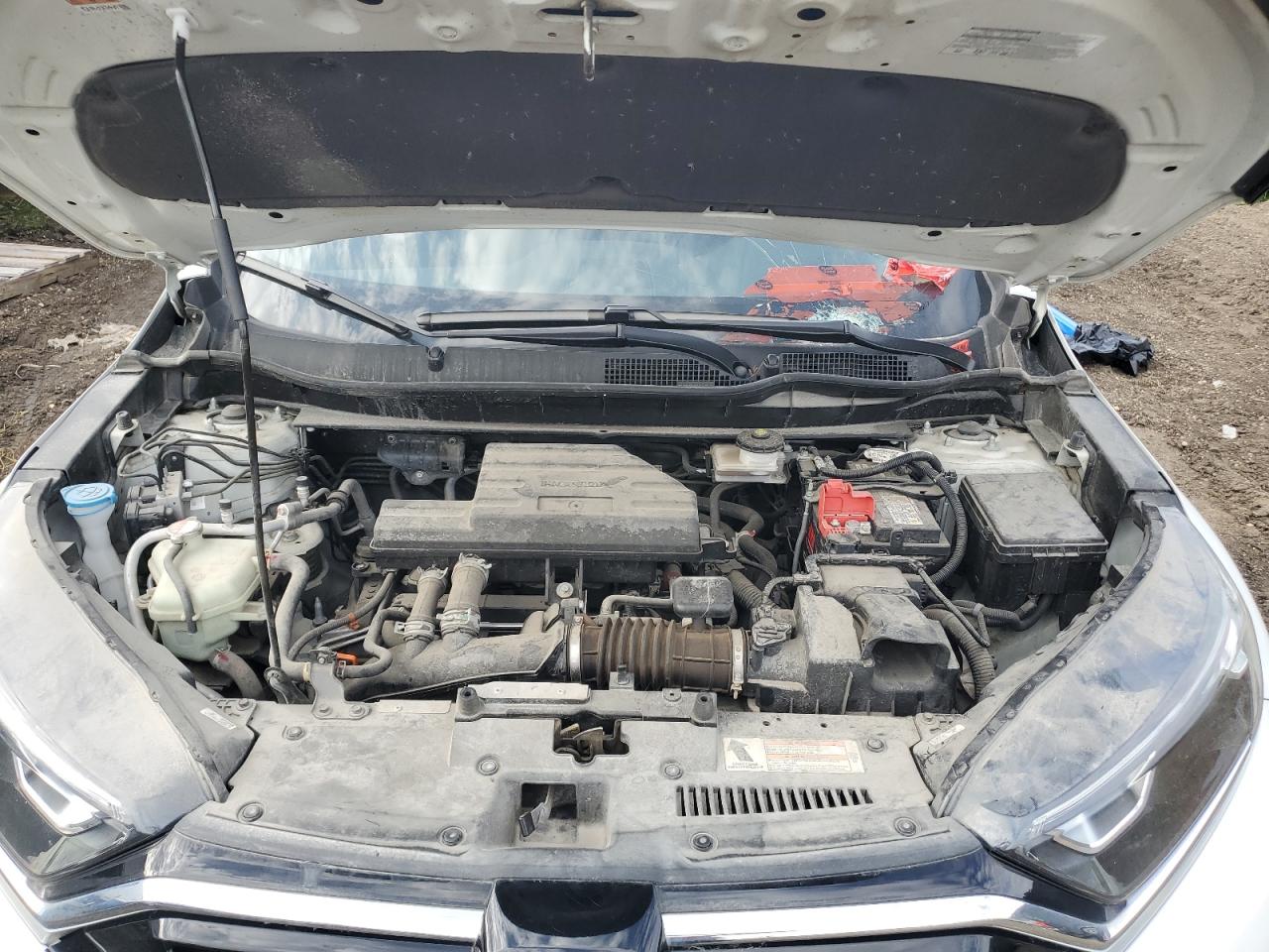 2022 Honda Cr-v Sport White vin: 2HKRW2H48NH203513