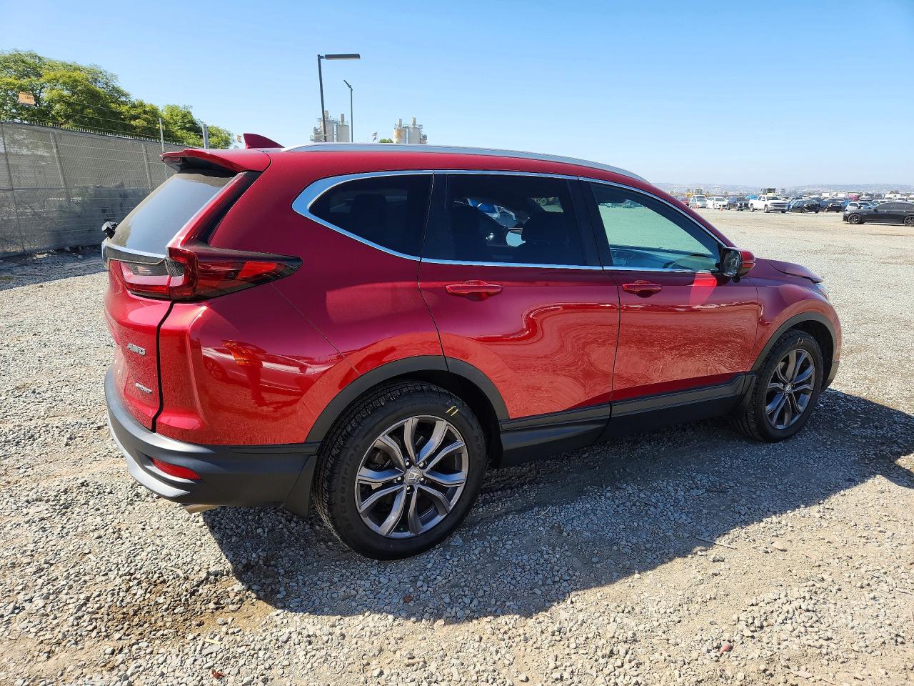 2021 Honda Cr-v Sport Red vin: 2HKRW2H4XMH233403
