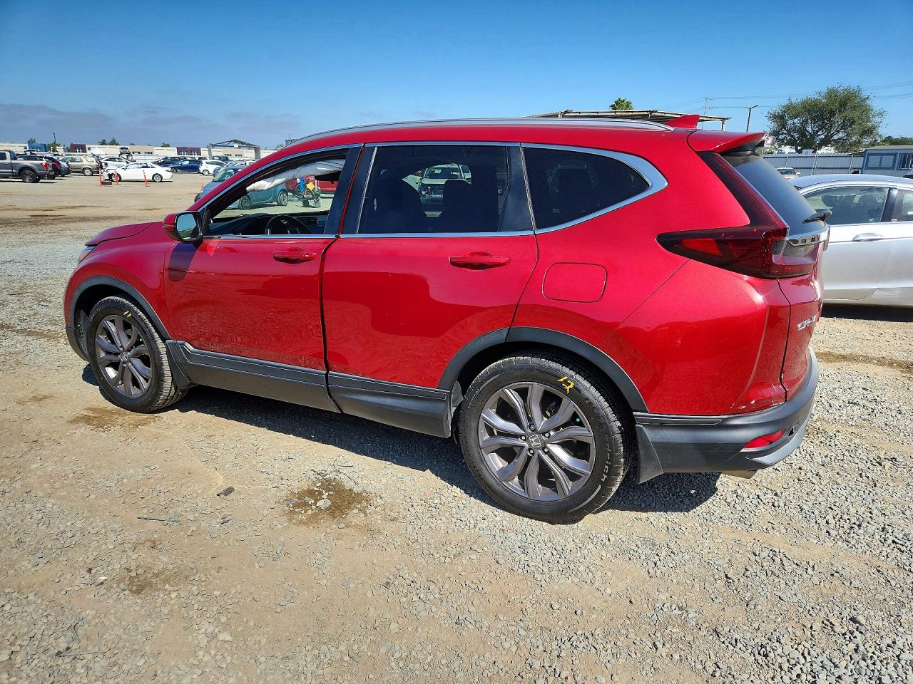 2021 Honda Cr-v Sport Red vin: 2HKRW2H4XMH233403