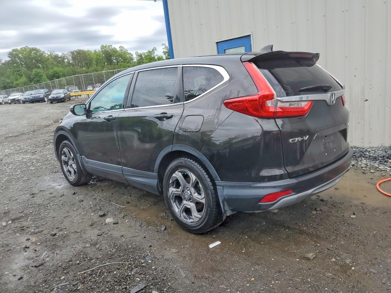 2018 Honda Cr-v Ex Black vin: 2HKRW2H50JH672615