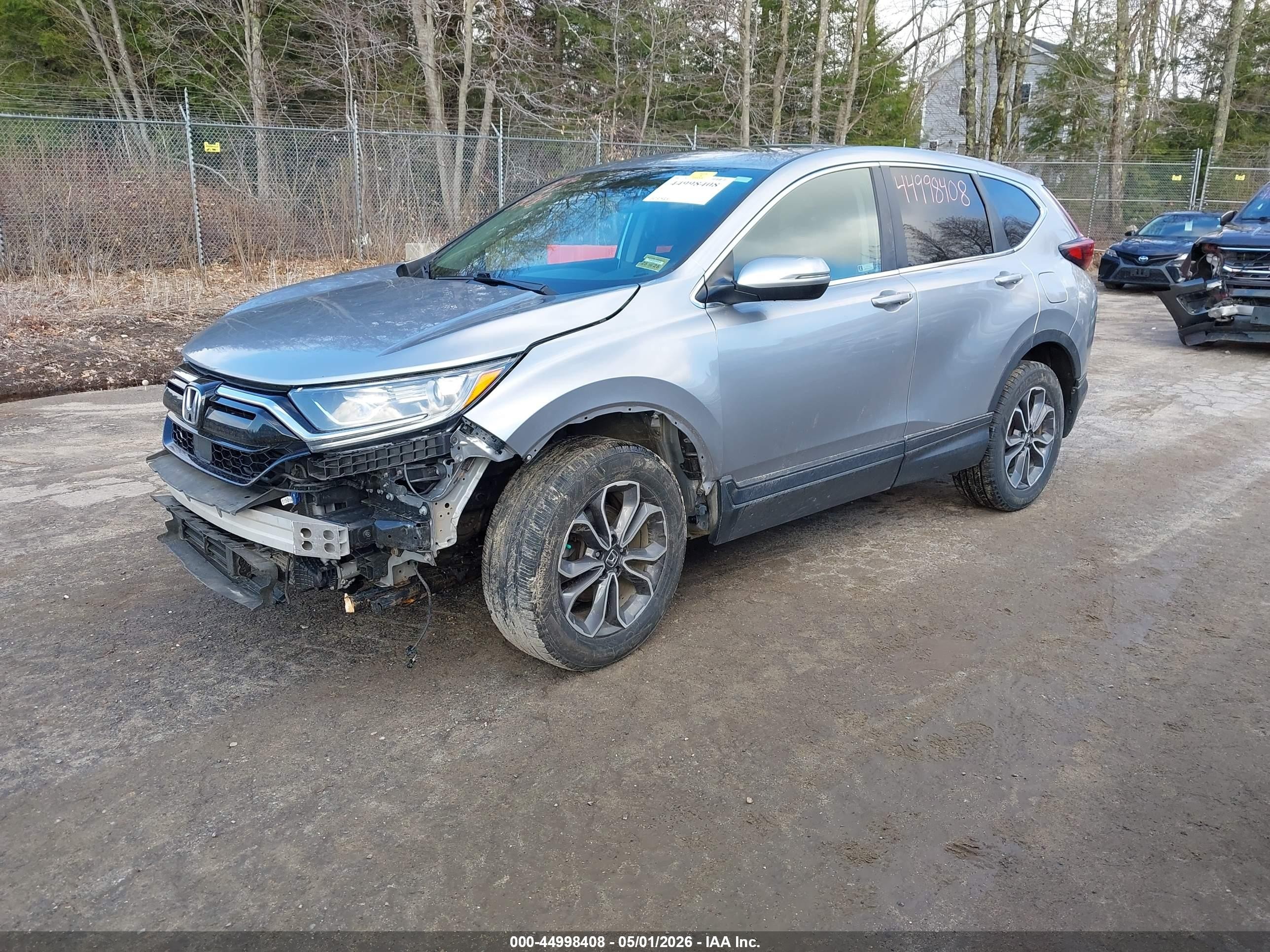 2020 Honda Cr-v Awd Ex Серебряный vin: 2HKRW2H50LH656918