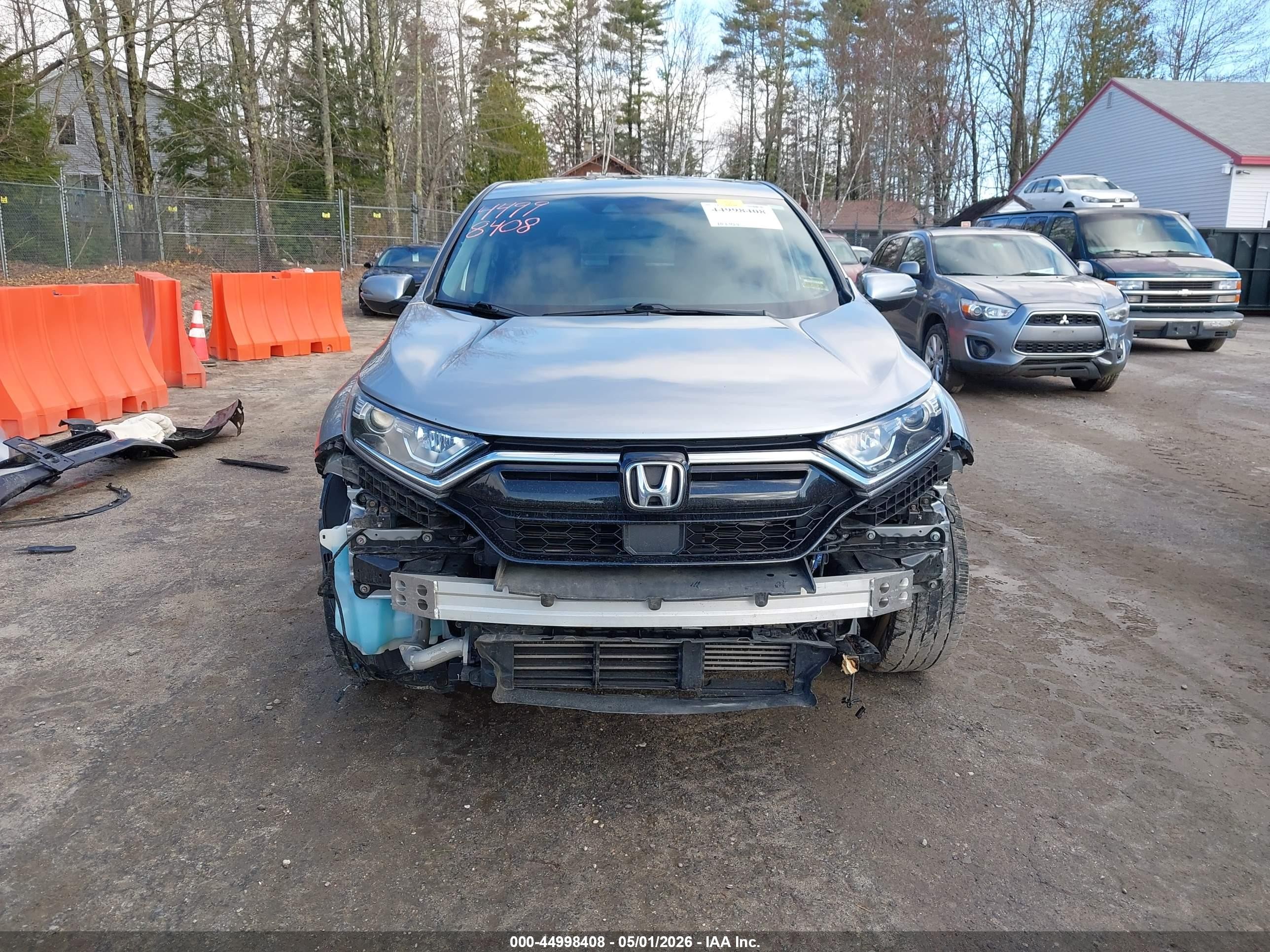 2020 Honda Cr-v Awd Ex Серебряный vin: 2HKRW2H50LH656918