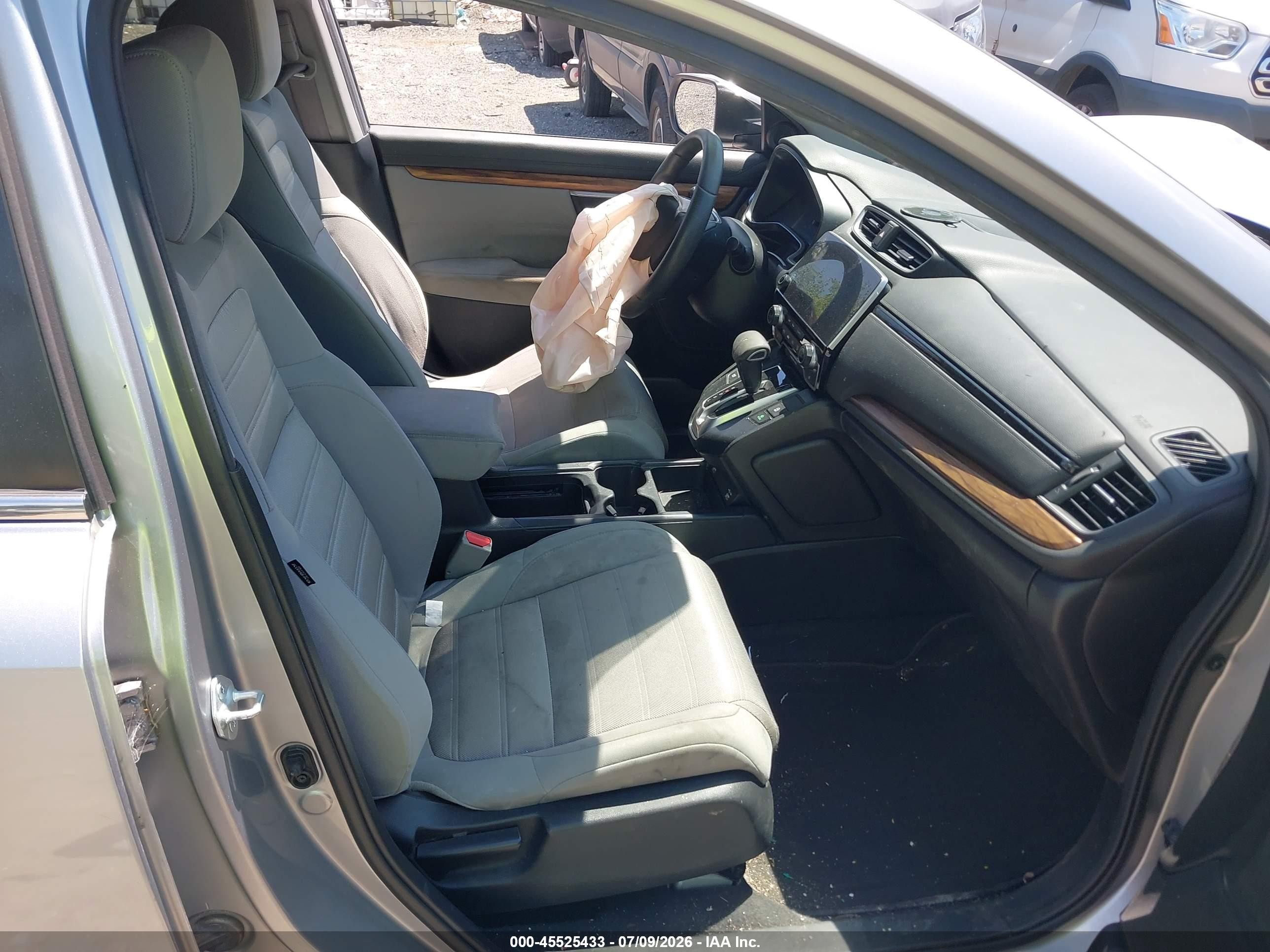 2021 Honda Cr-v Awd Ex Серый vin: 2HKRW2H50MH637884