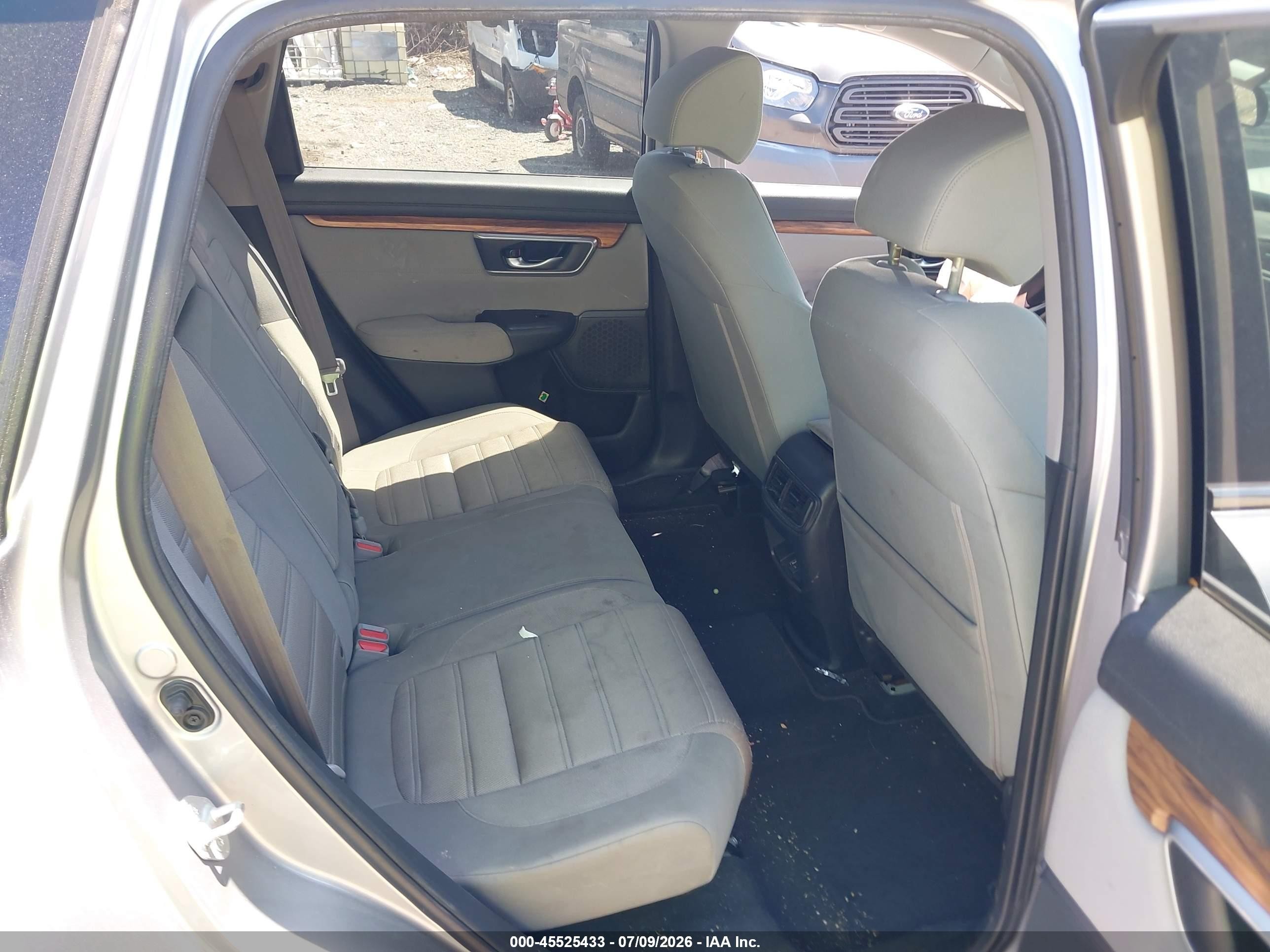 2021 Honda Cr-v Awd Ex Серый vin: 2HKRW2H50MH637884