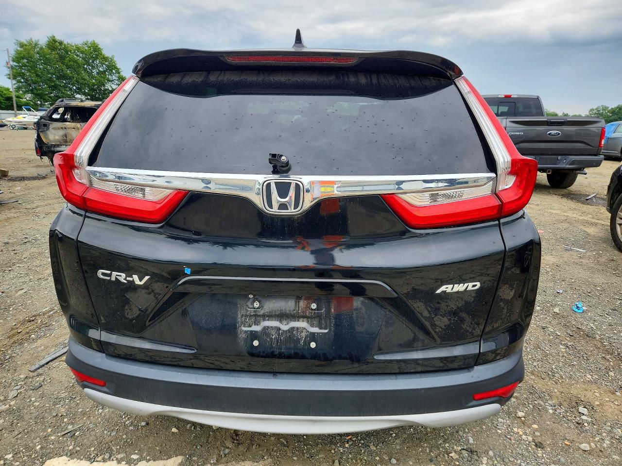 2018 Honda Cr-v Ex Black vin: 2HKRW2H51JH675619