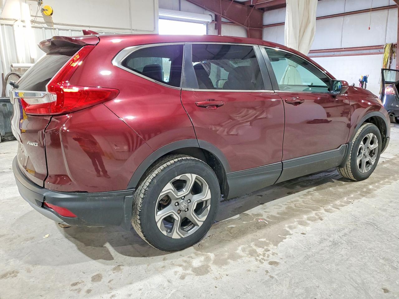 2019 Honda Cr-v Ex Бордовый vin: 2HKRW2H52KH628097