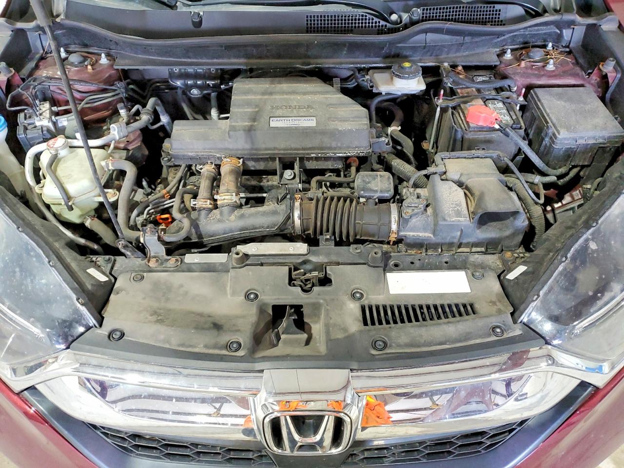 2019 Honda Cr-v Ex Бордовый vin: 2HKRW2H52KH628097