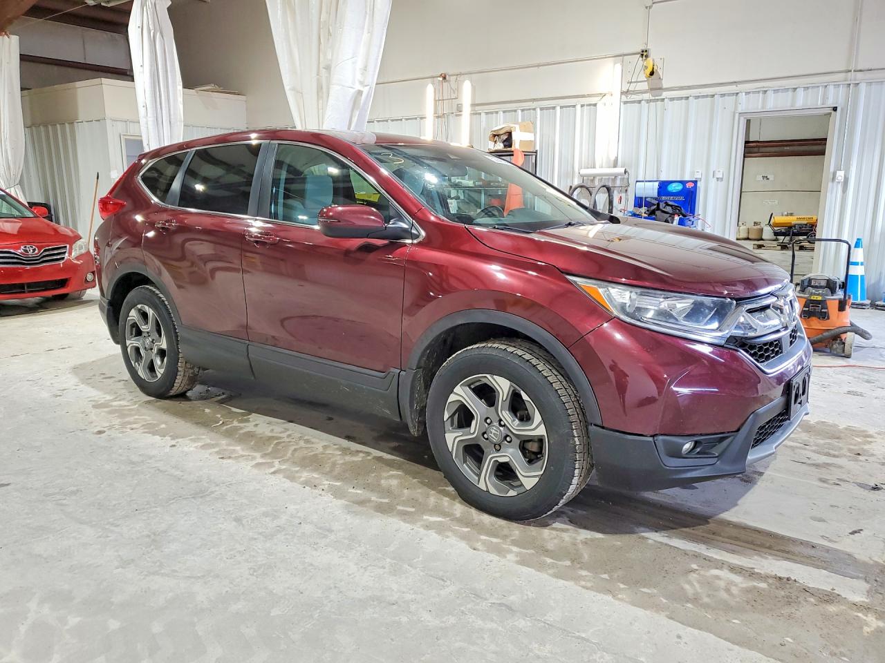2019 Honda Cr-v Ex Бордовый vin: 2HKRW2H52KH628097