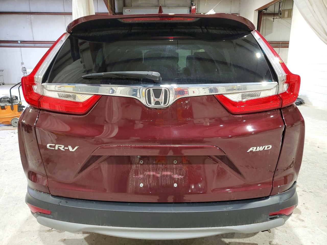 2019 Honda Cr-v Ex Бордовый vin: 2HKRW2H52KH628097