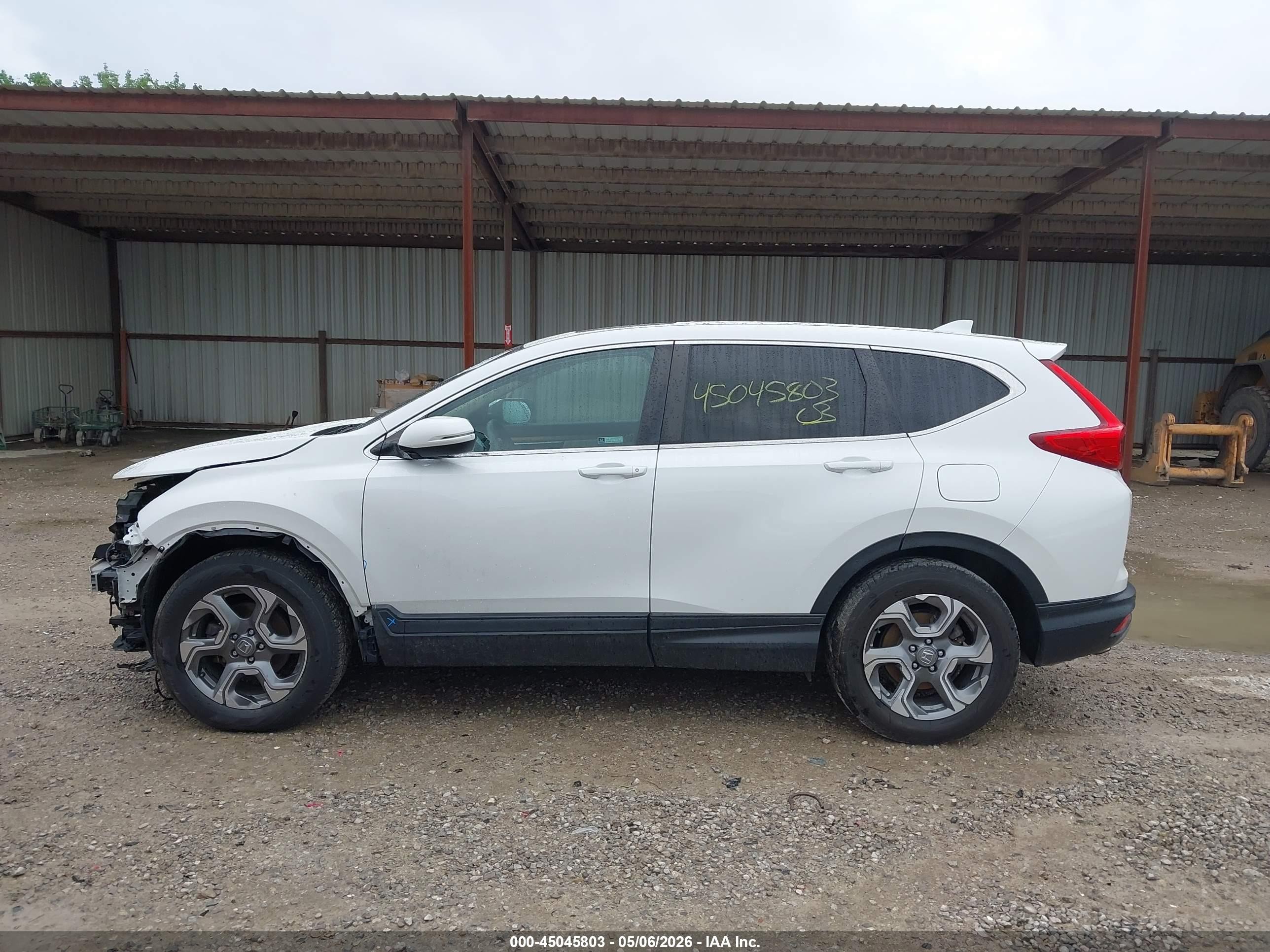 2019 Honda Cr-v Ex Белый vin: 2HKRW2H52KH648334