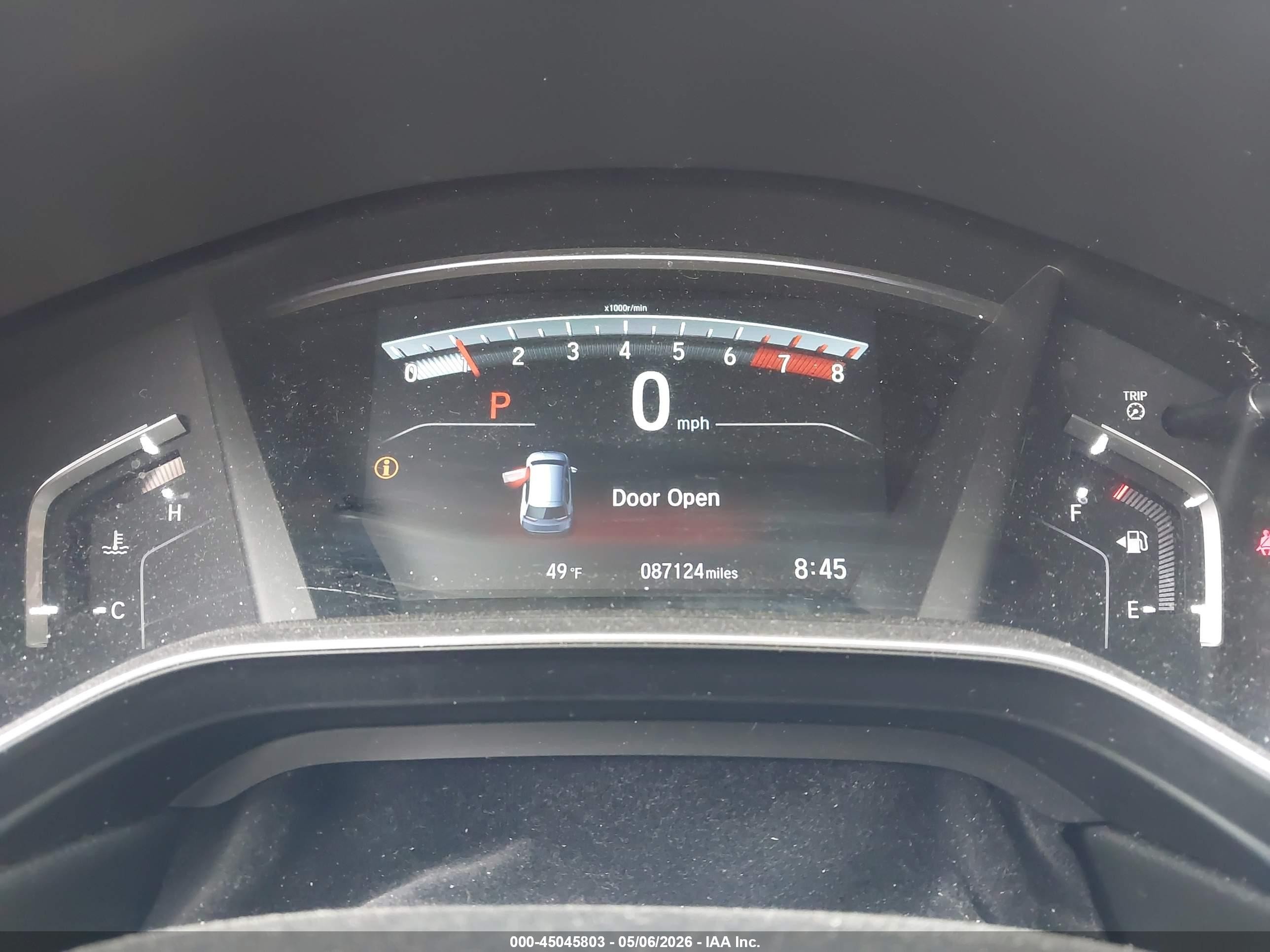 2019 Honda Cr-v Ex Белый vin: 2HKRW2H52KH648334