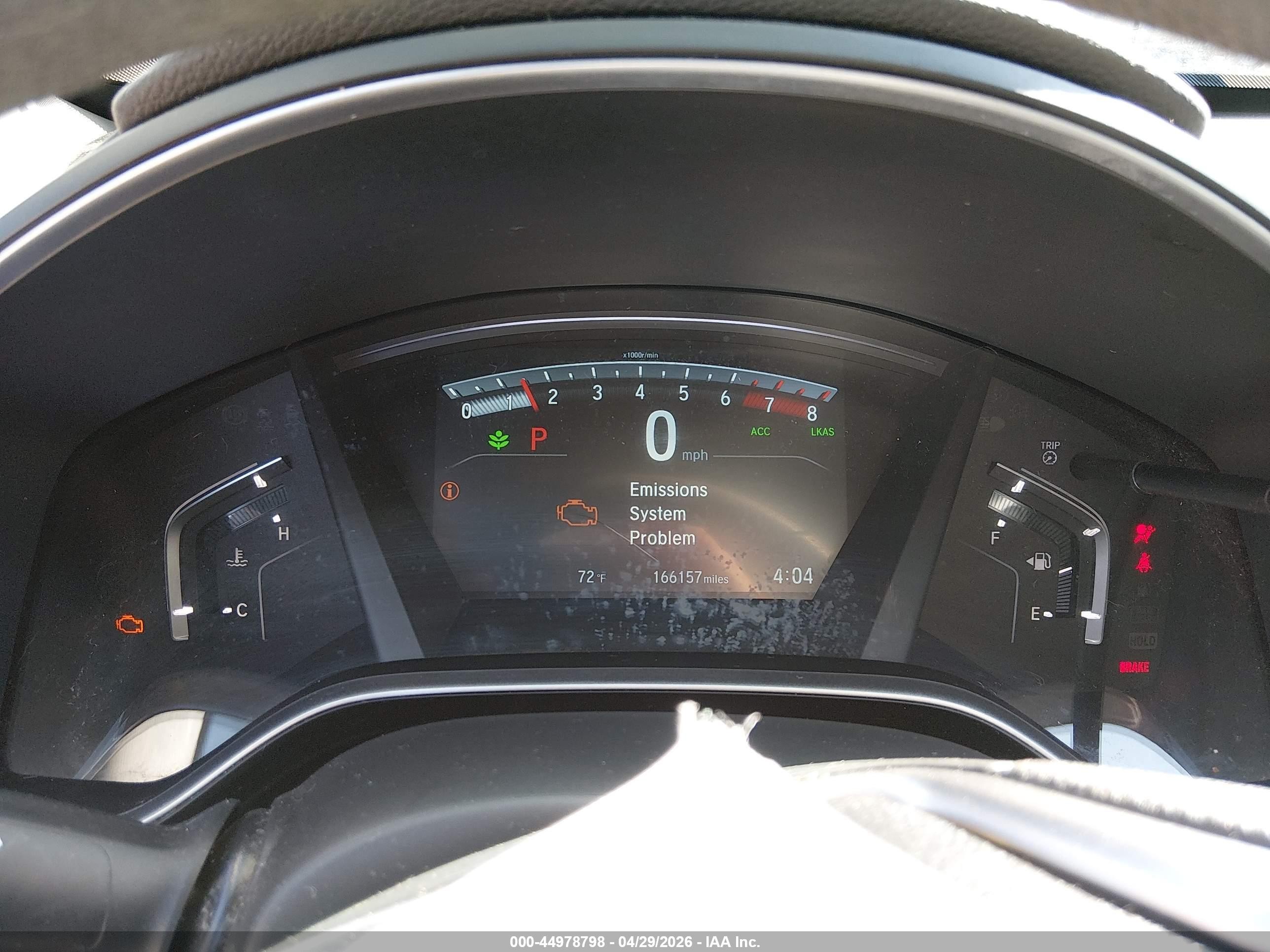 2017 Honda Cr-v Ex Gray vin: 2HKRW2H53HH672358