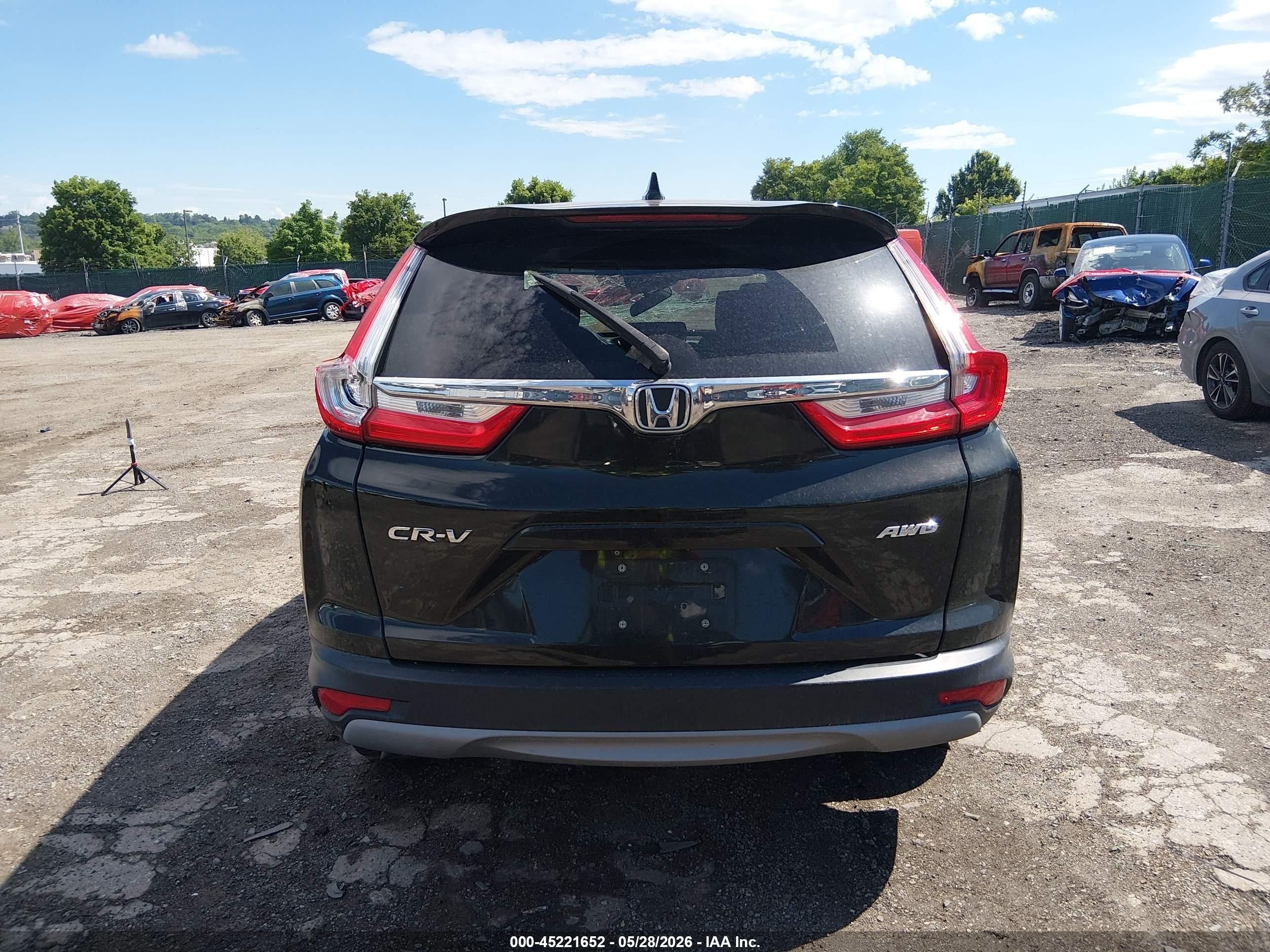 2018 Honda Cr-v Ex Brown vin: 2HKRW2H53JH613767
