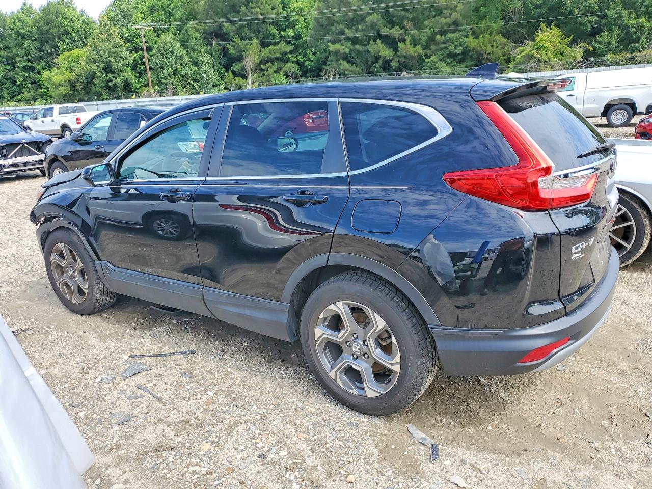 2018 Honda Cr-v Ex Black vin: 2HKRW2H53JH691563