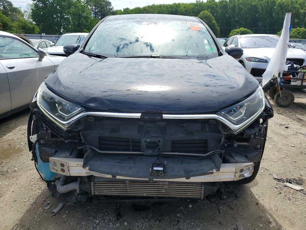 2018 Honda Cr-v Ex Black vin: 2HKRW2H53JH691563