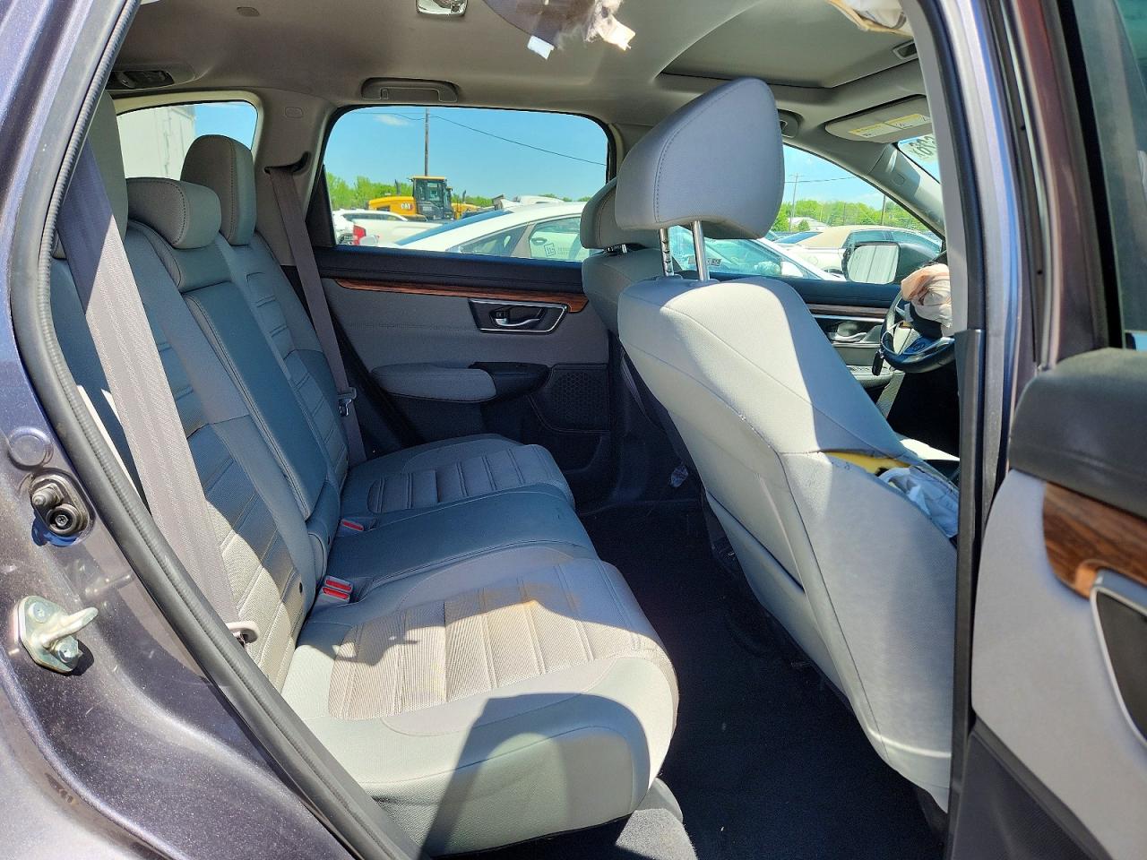2019 Honda Cr-v Ex Gray vin: 2HKRW2H53KH667474