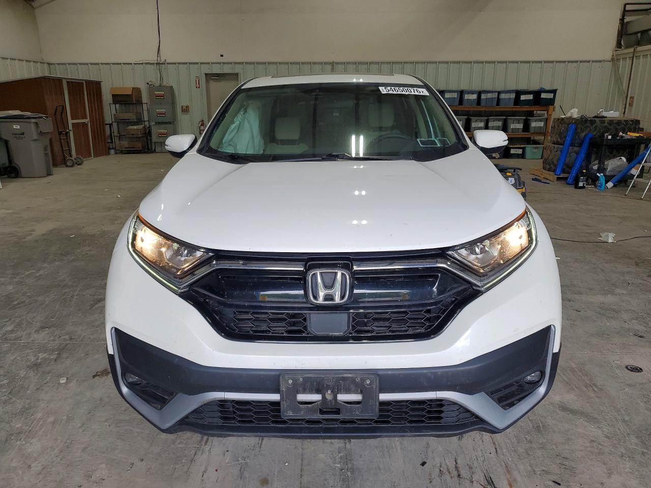 2020 Honda Cr-v Ex White vin: 2HKRW2H53LH698015