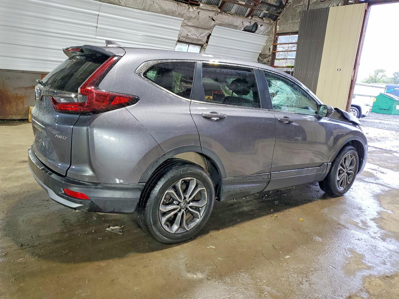 2021 Honda Cr-v Ex Gray vin: 2HKRW2H53MH644716
