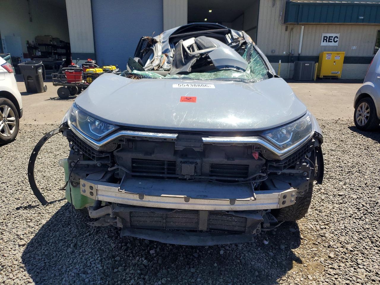 2022 Honda Cr-v Ex Серый vin: 2HKRW2H53NH615900