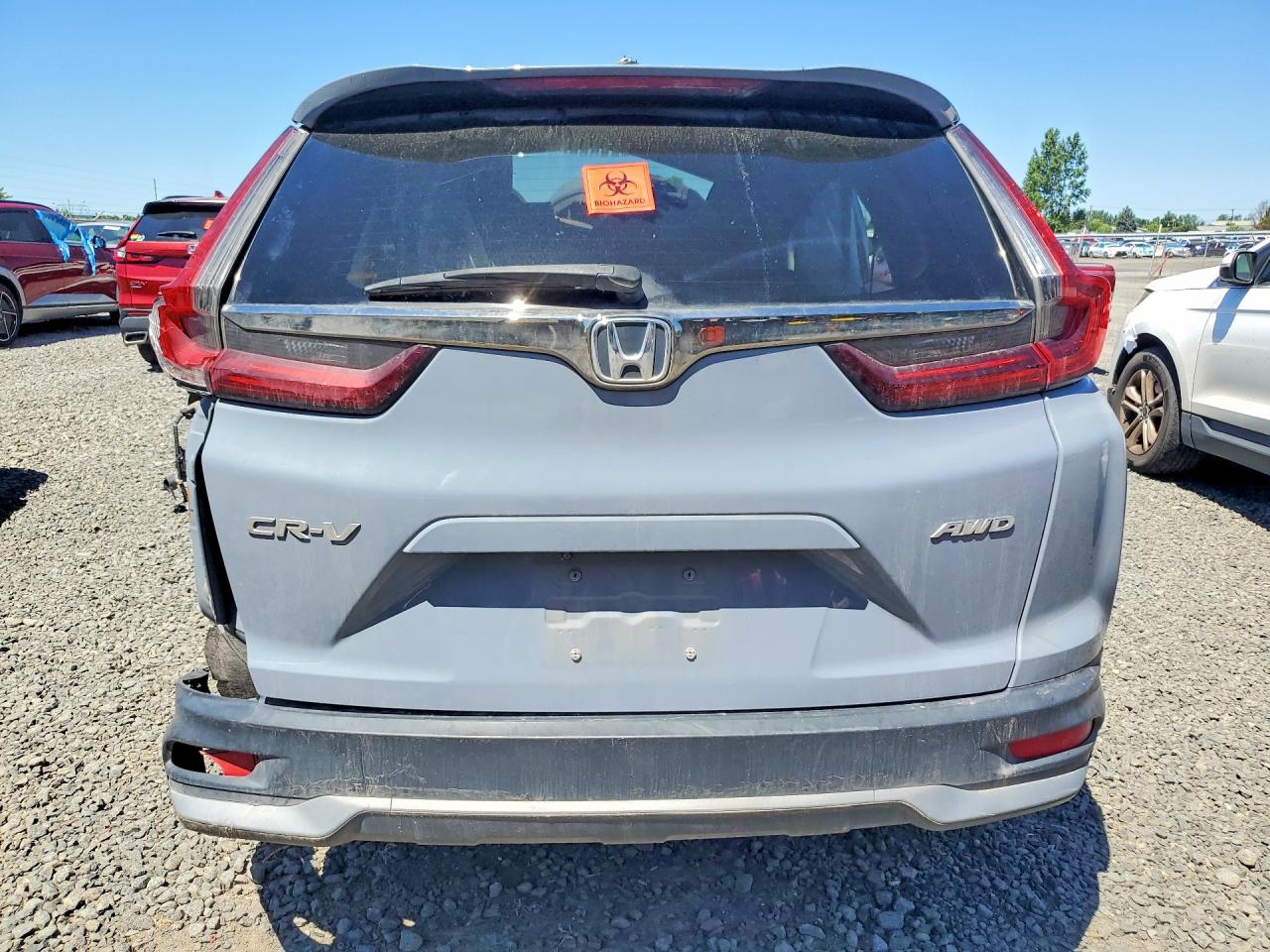 2022 Honda Cr-v Ex Серый vin: 2HKRW2H53NH615900