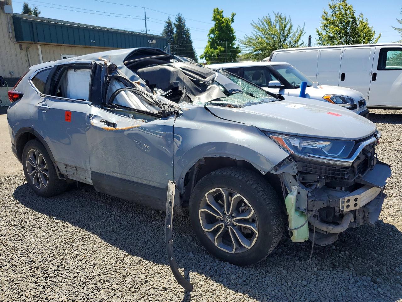 2022 Honda Cr-v Ex Серый vin: 2HKRW2H53NH615900