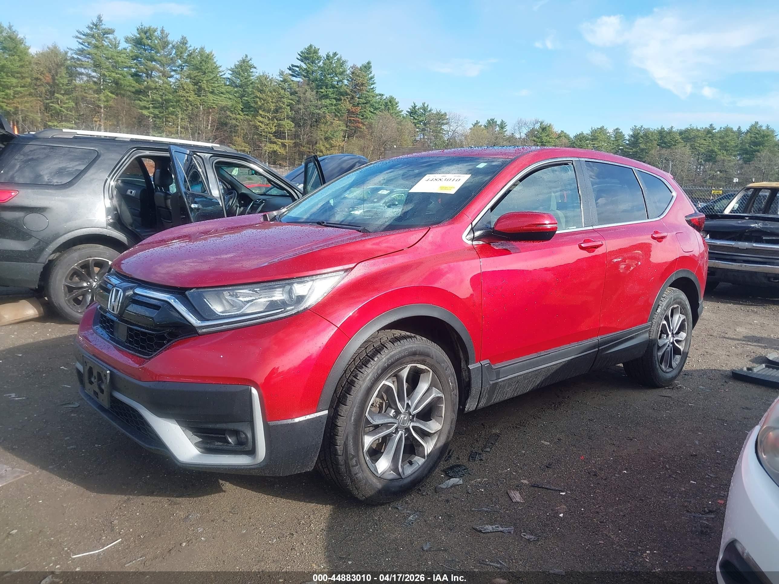 2022 Honda Cr-v Awd Ex vin: 2HKRW2H53NH669102