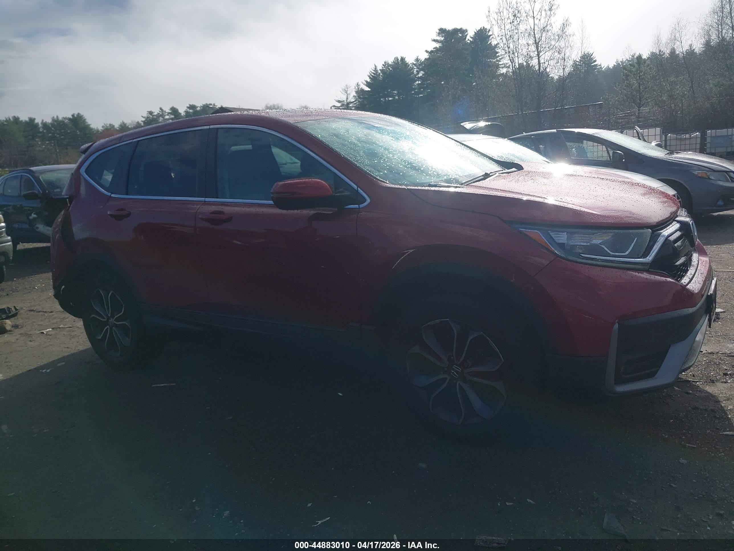 2022 Honda Cr-v Awd Ex vin: 2HKRW2H53NH669102