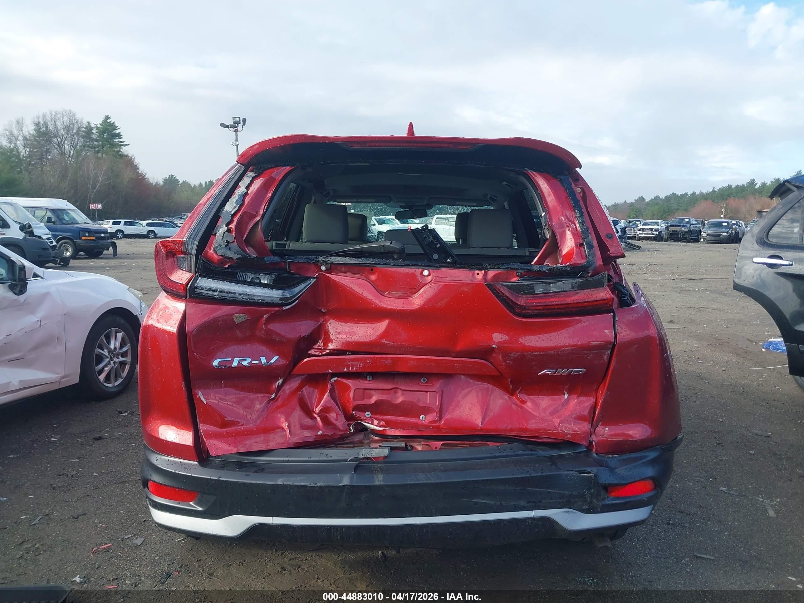 2022 Honda Cr-v Awd Ex vin: 2HKRW2H53NH669102