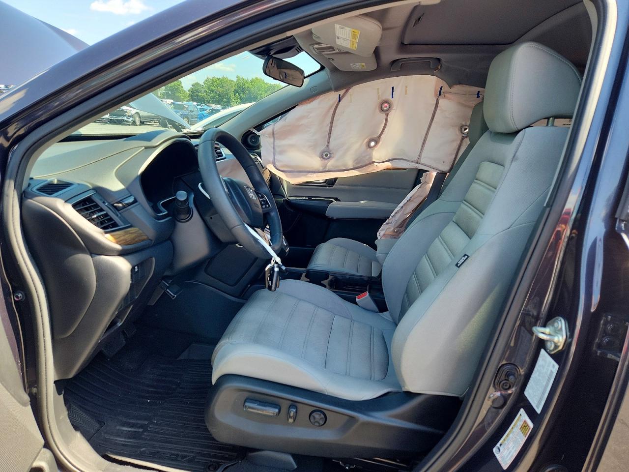 2017 Honda Cr-v Ex Gray vin: 2HKRW2H55HH672362
