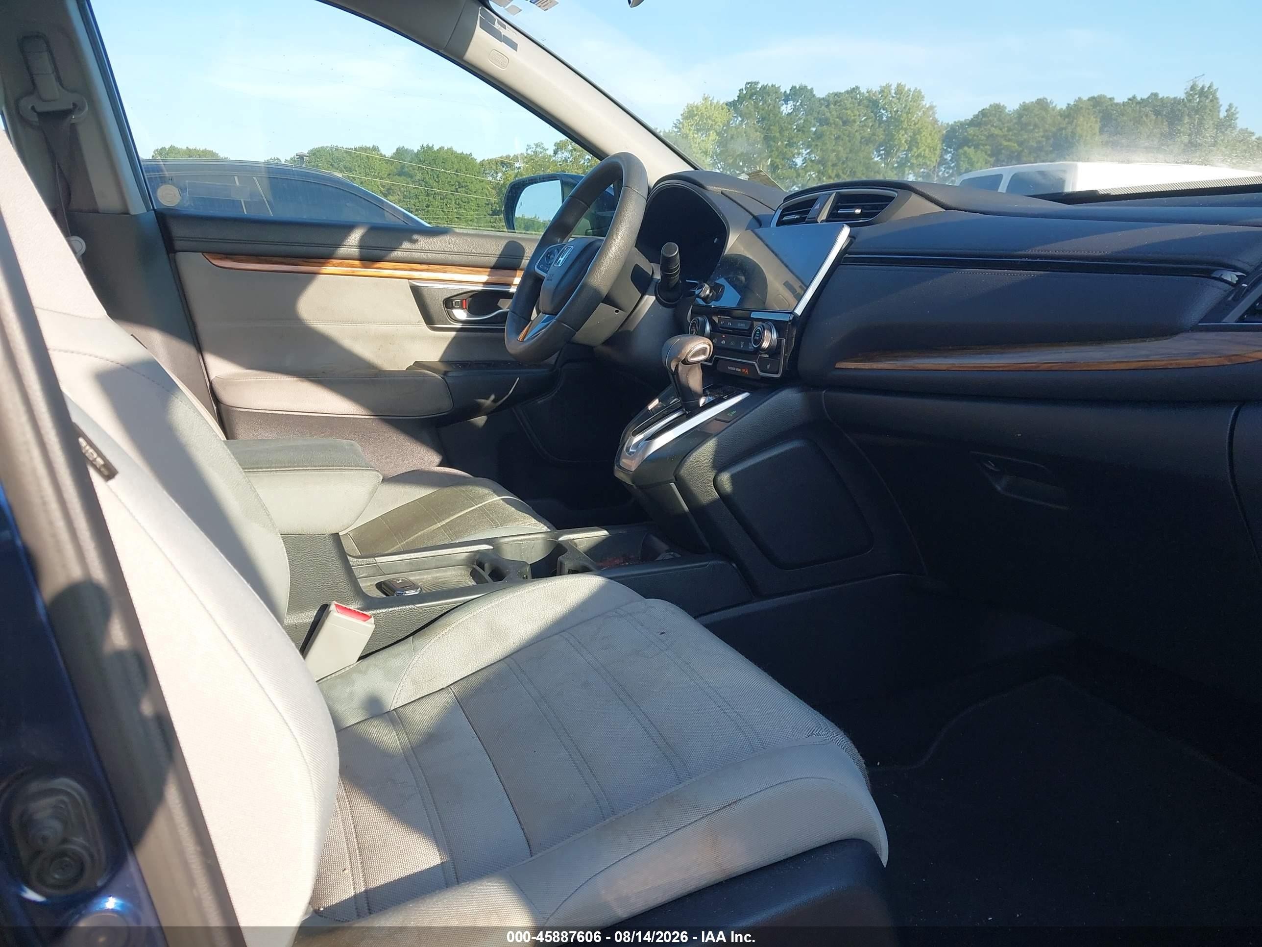 2017 Honda Cr-v Ex Blue vin: 2HKRW2H55HH682860