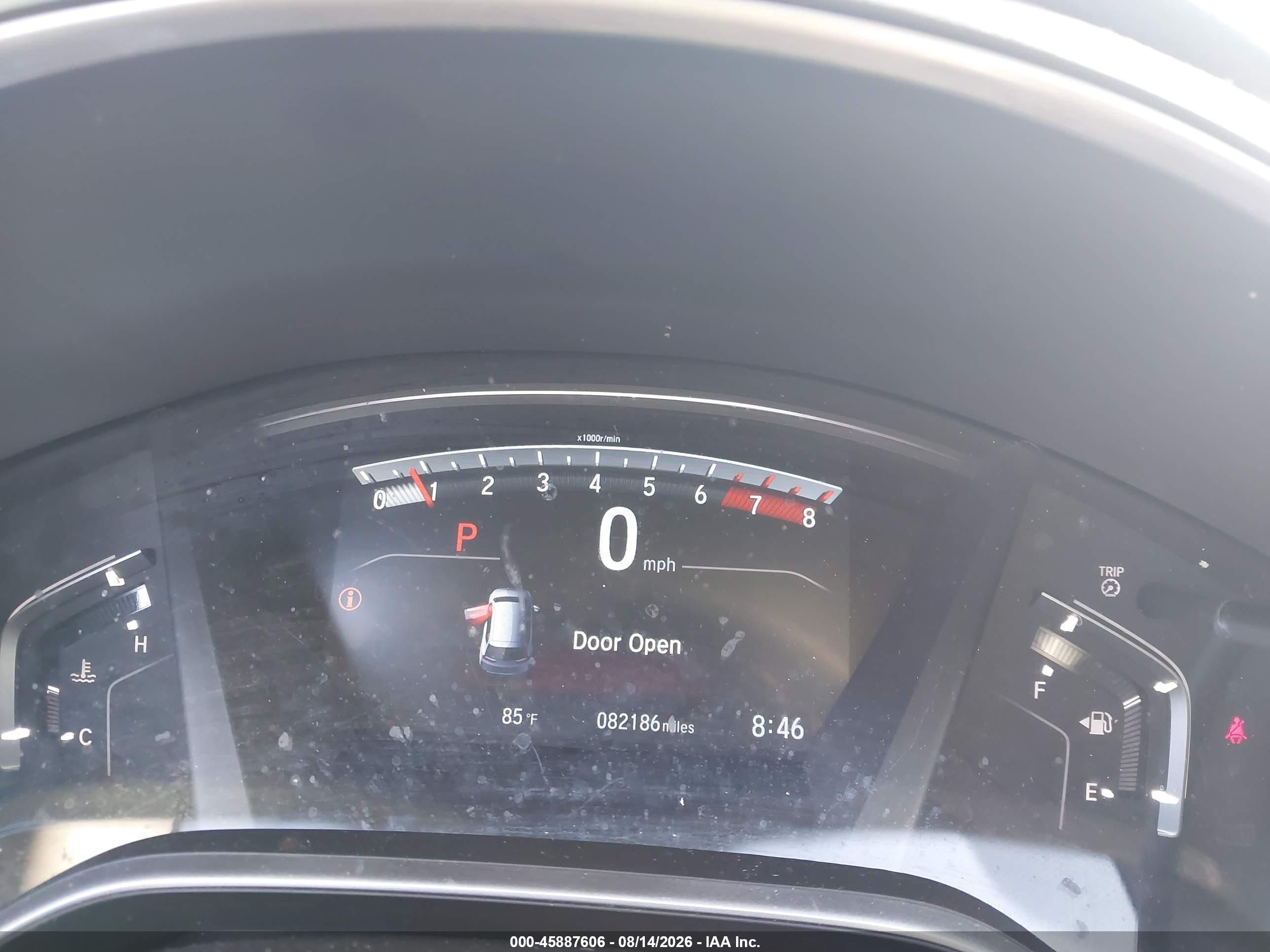 2017 Honda Cr-v Ex Blue vin: 2HKRW2H55HH682860
