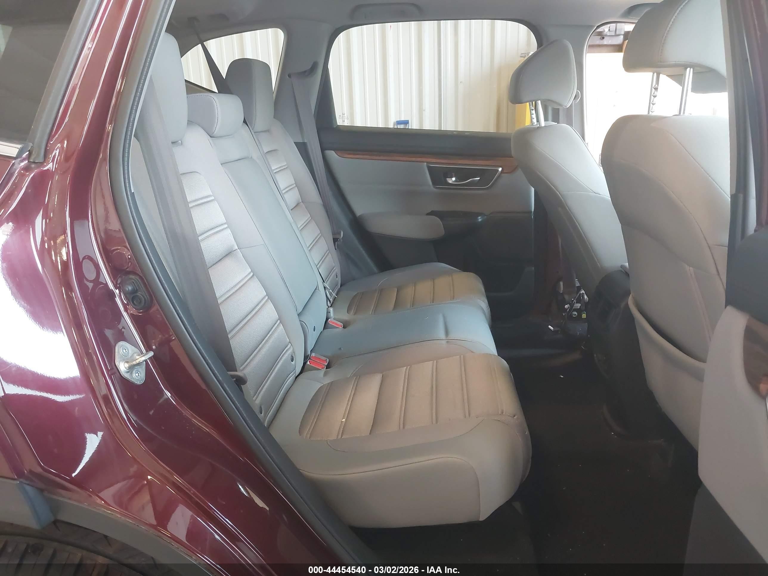 2019 Honda Cr-v Ex Burgundy vin: 2HKRW2H55KH603503