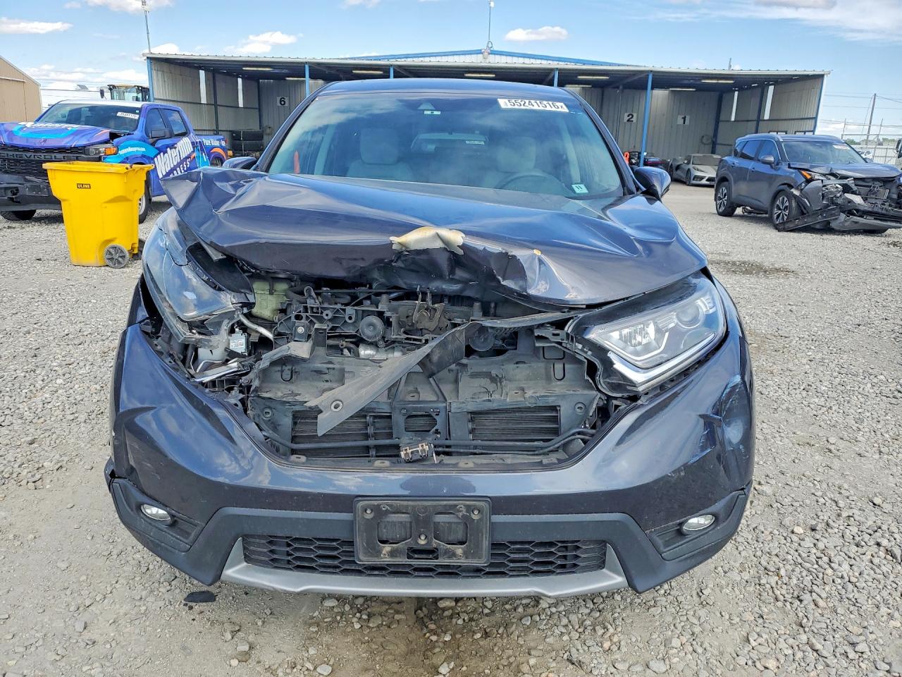 2019 Honda Cr-v Ex Charcoal vin: 2HKRW2H55KH640888