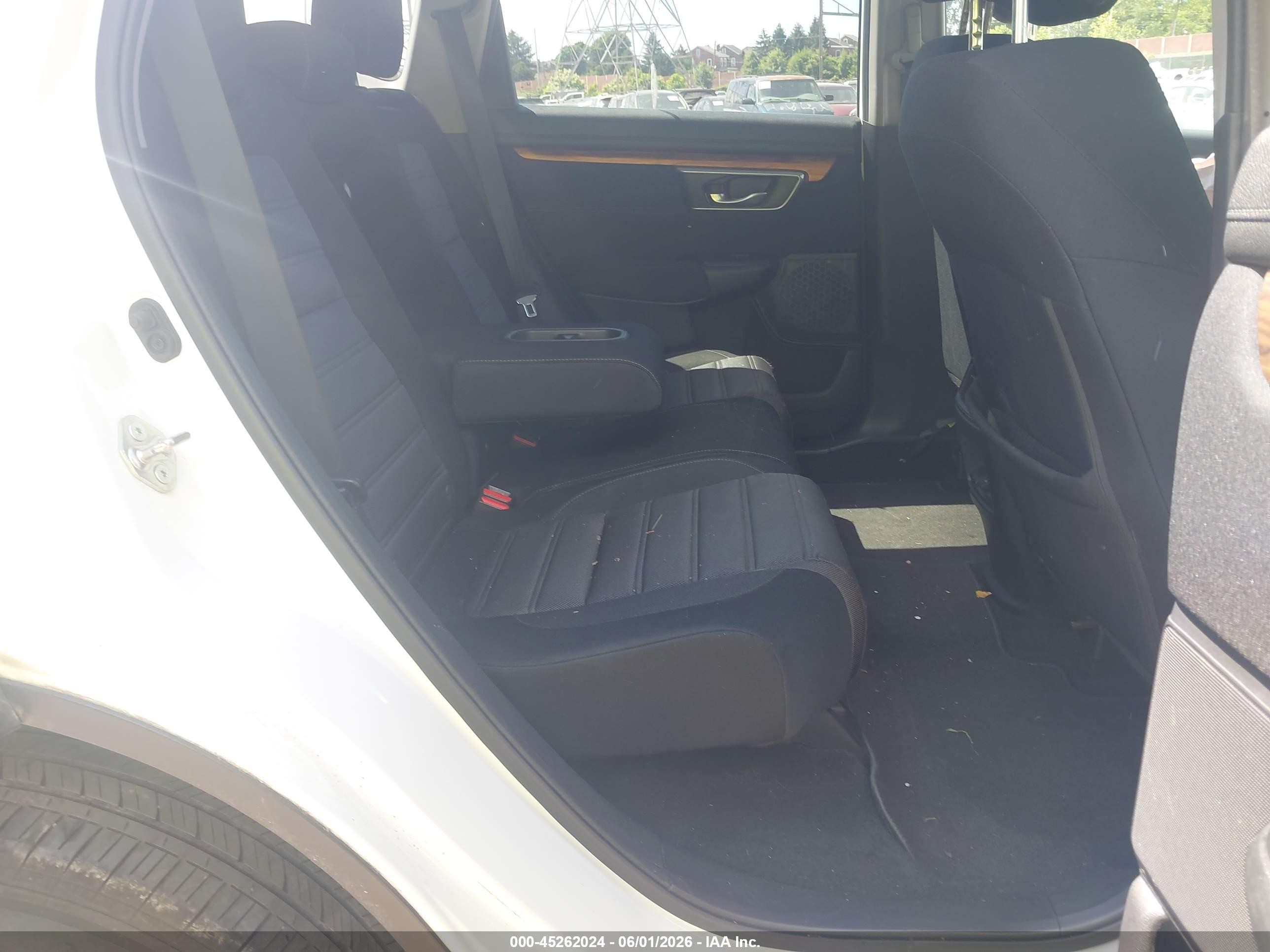 2017 Honda Cr-v Ex White vin: 2HKRW2H56HH673178