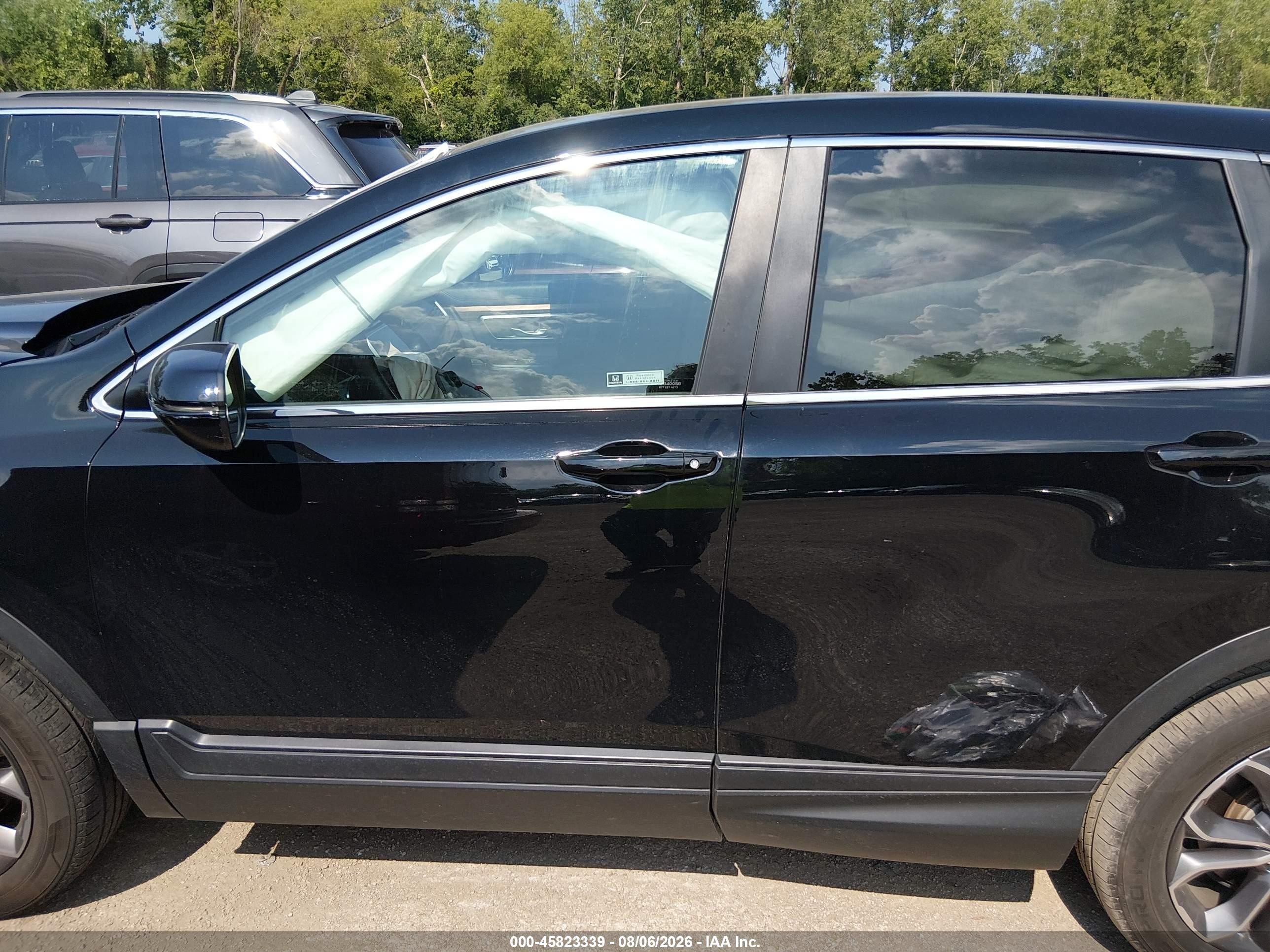 2022 Honda Cr-v Awd Ex Черный vin: 2HKRW2H56NH658384