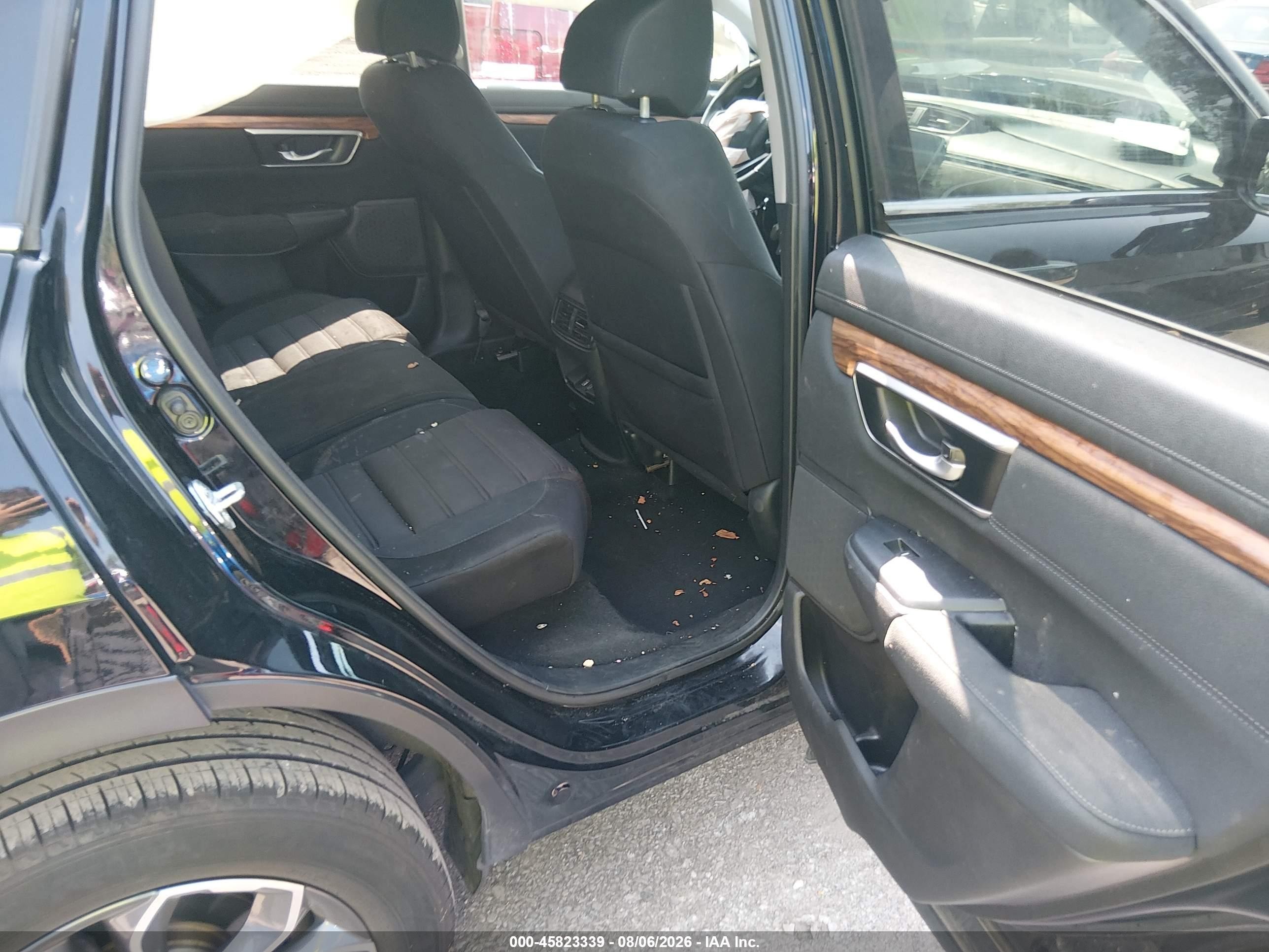 2022 Honda Cr-v Awd Ex Черный vin: 2HKRW2H56NH658384