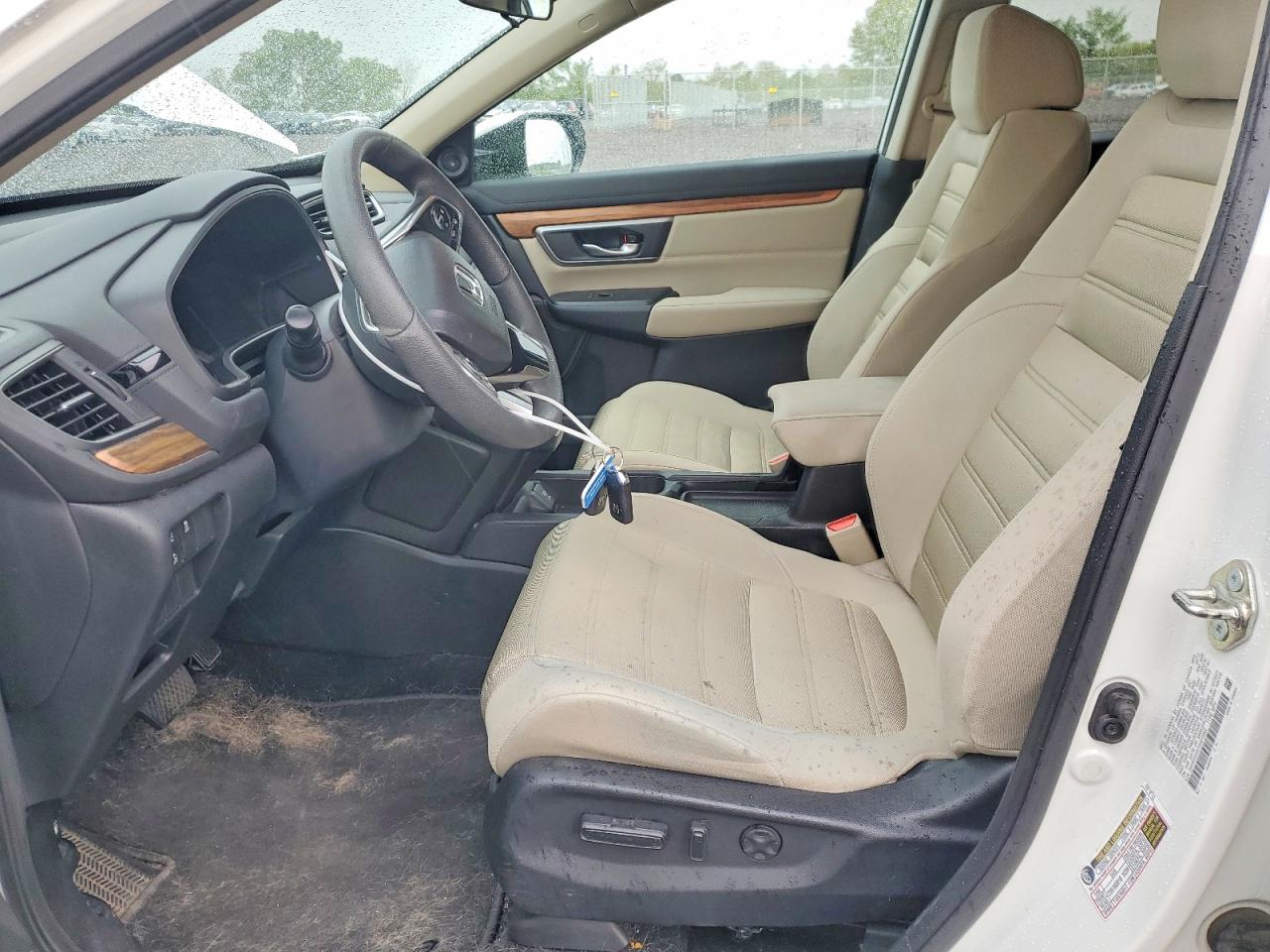 2017 Honda Cr-v Ex Белый vin: 2HKRW2H57HH616892