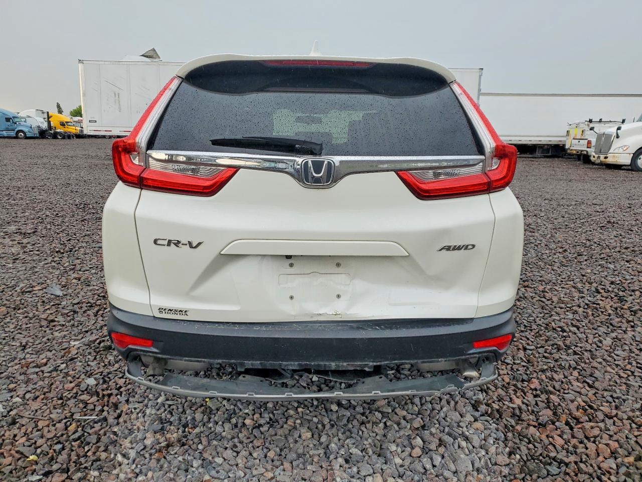 2017 Honda Cr-v Ex Белый vin: 2HKRW2H57HH616892