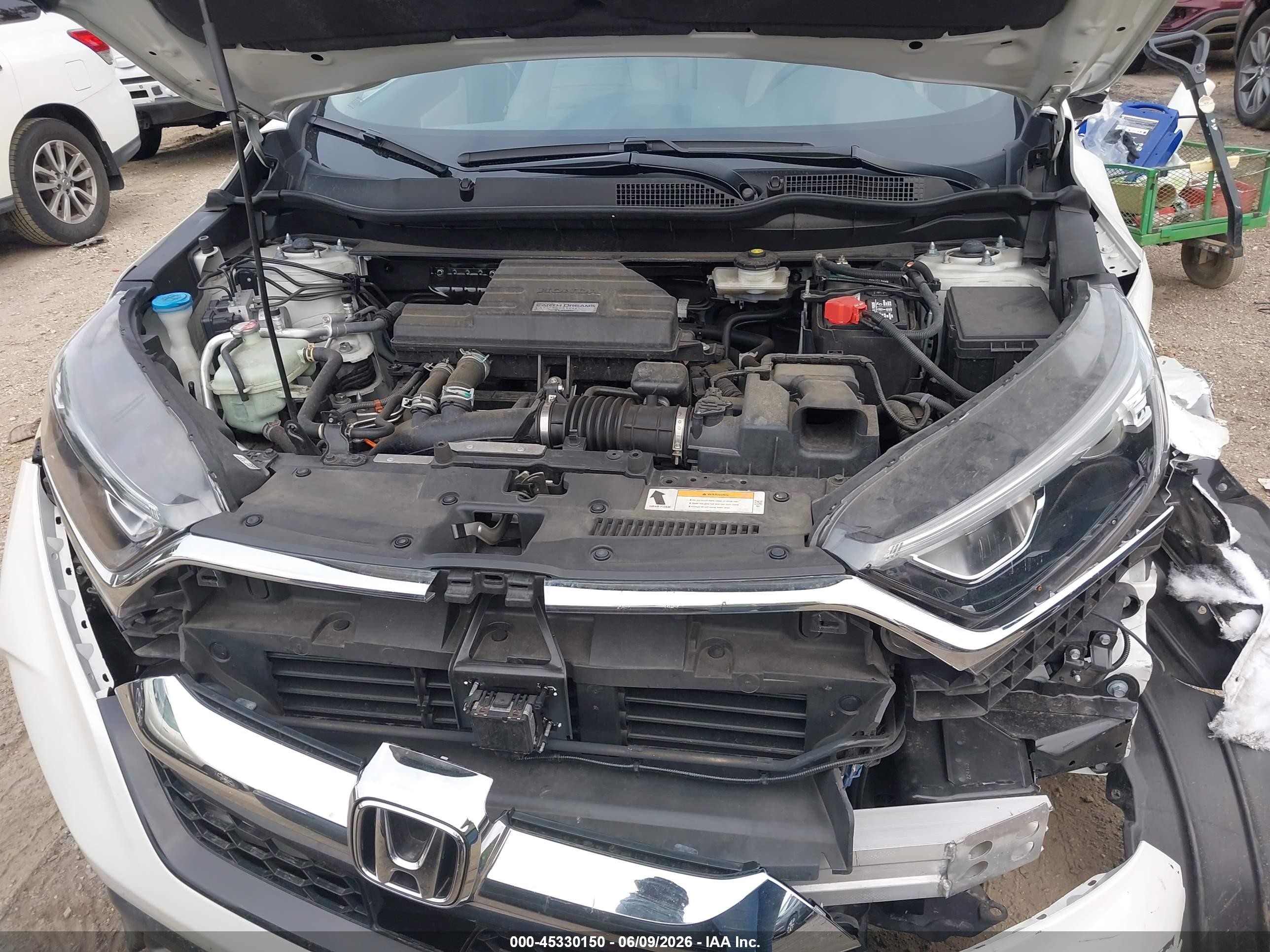 2018 Honda Cr-v Ex Белый vin: 2HKRW2H57JH683207
