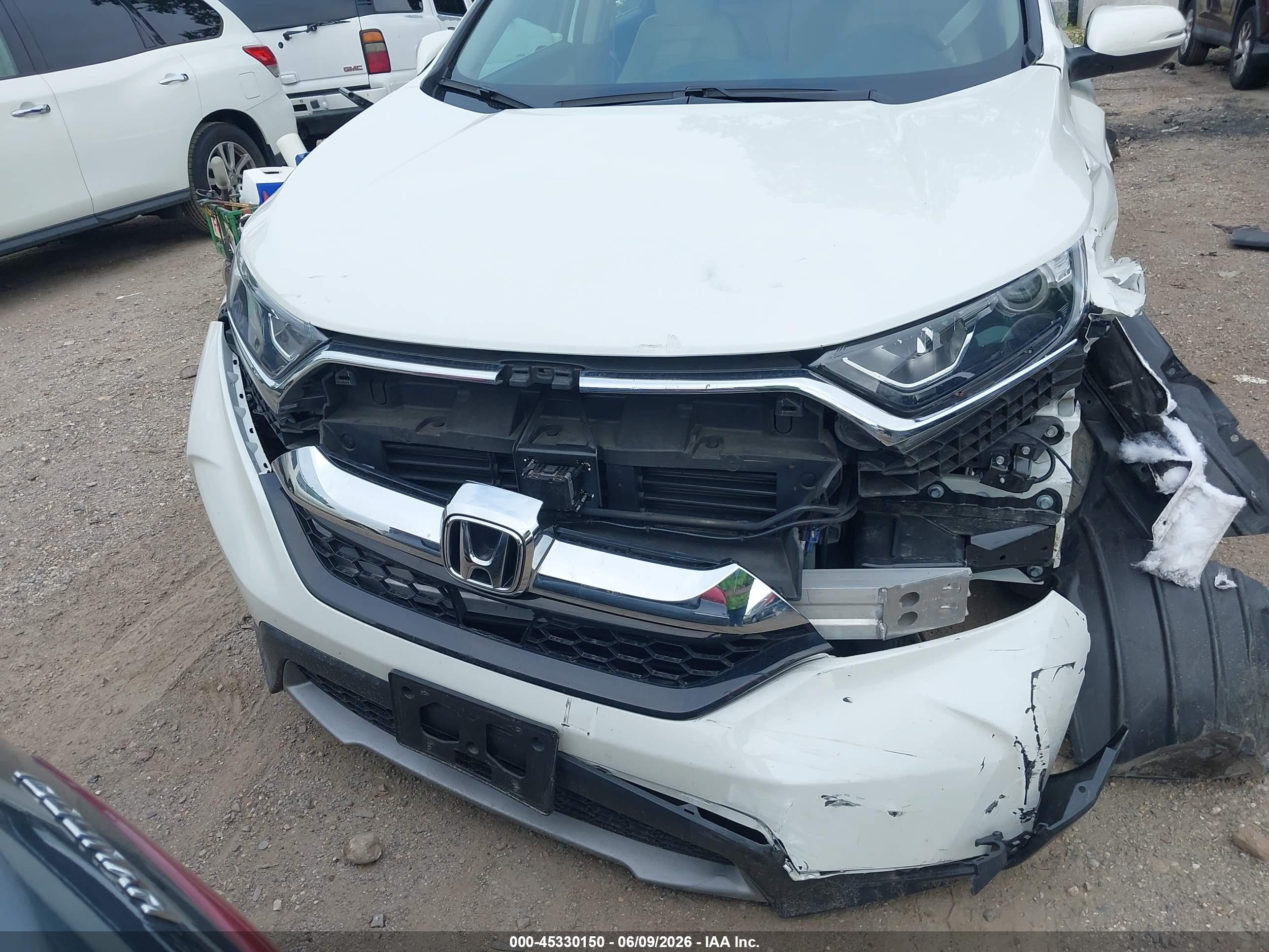 2018 Honda Cr-v Ex Белый vin: 2HKRW2H57JH683207