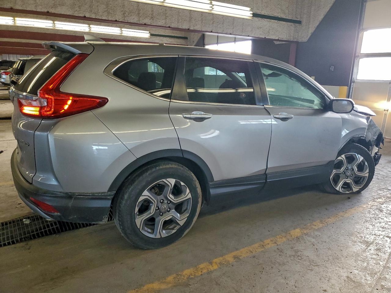 2019 Honda Cr-v Ex Silver vin: 2HKRW2H57KH638849